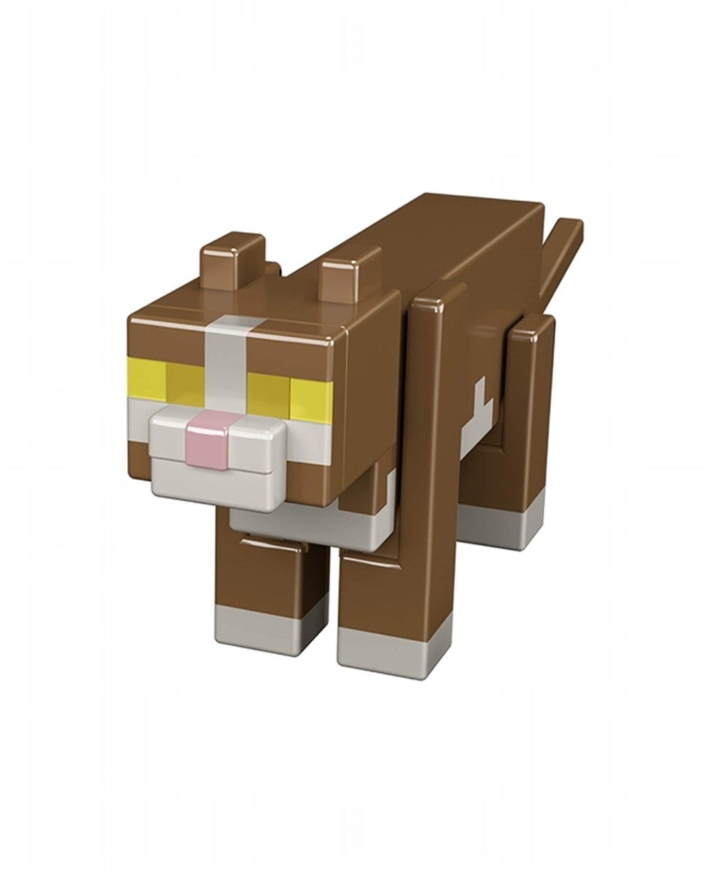 Breadcrumbut, Minecraft, Minecraft Aksesuarlı Figürler Serisi GCC11 GLC70 Tabby Cat