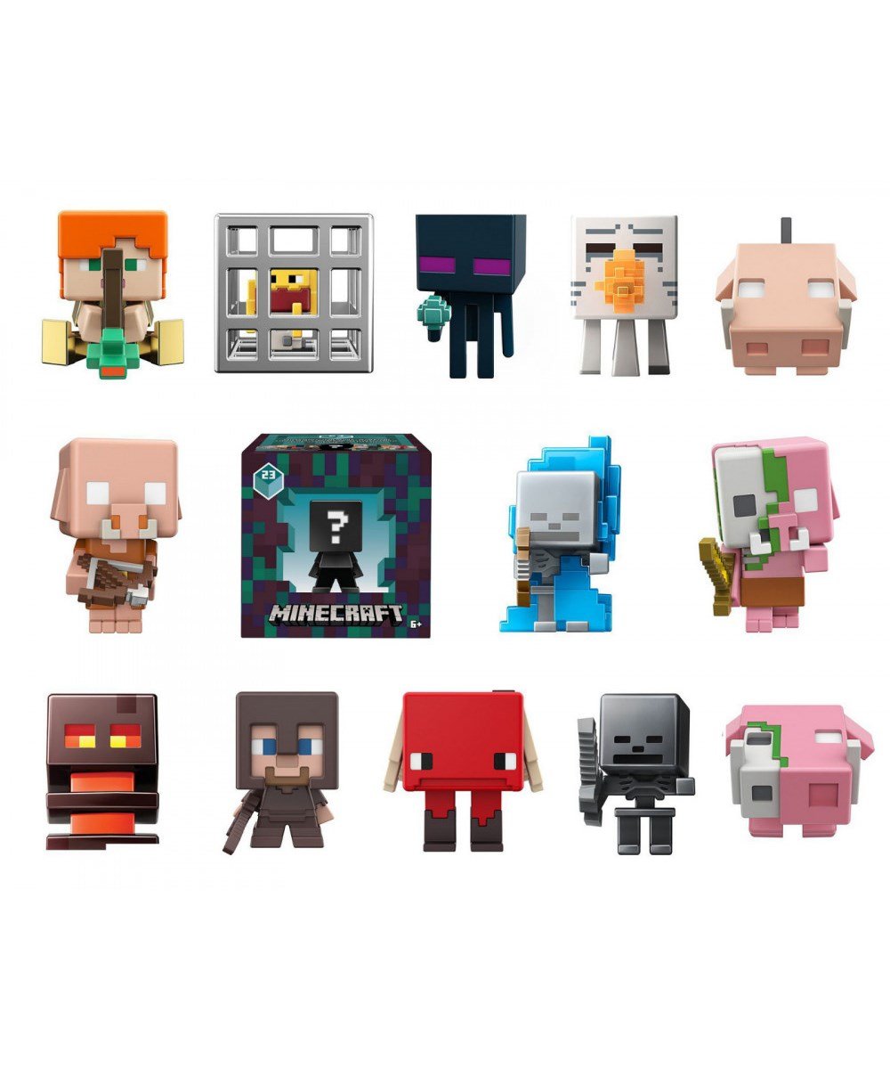 Breadcrumbut, Minecraft, Minecraft Figür Mini Sürpriz Paketi FXT80 Seri 23 Nether Serisi