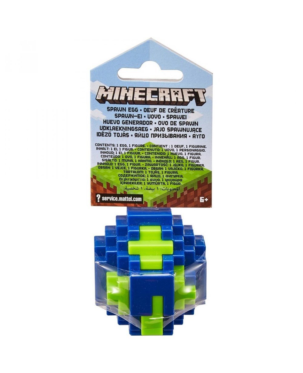 Breadcrumbut, Mattel, Minecraft Spawn Egg Sürpriz Paket FMC85 Mavi