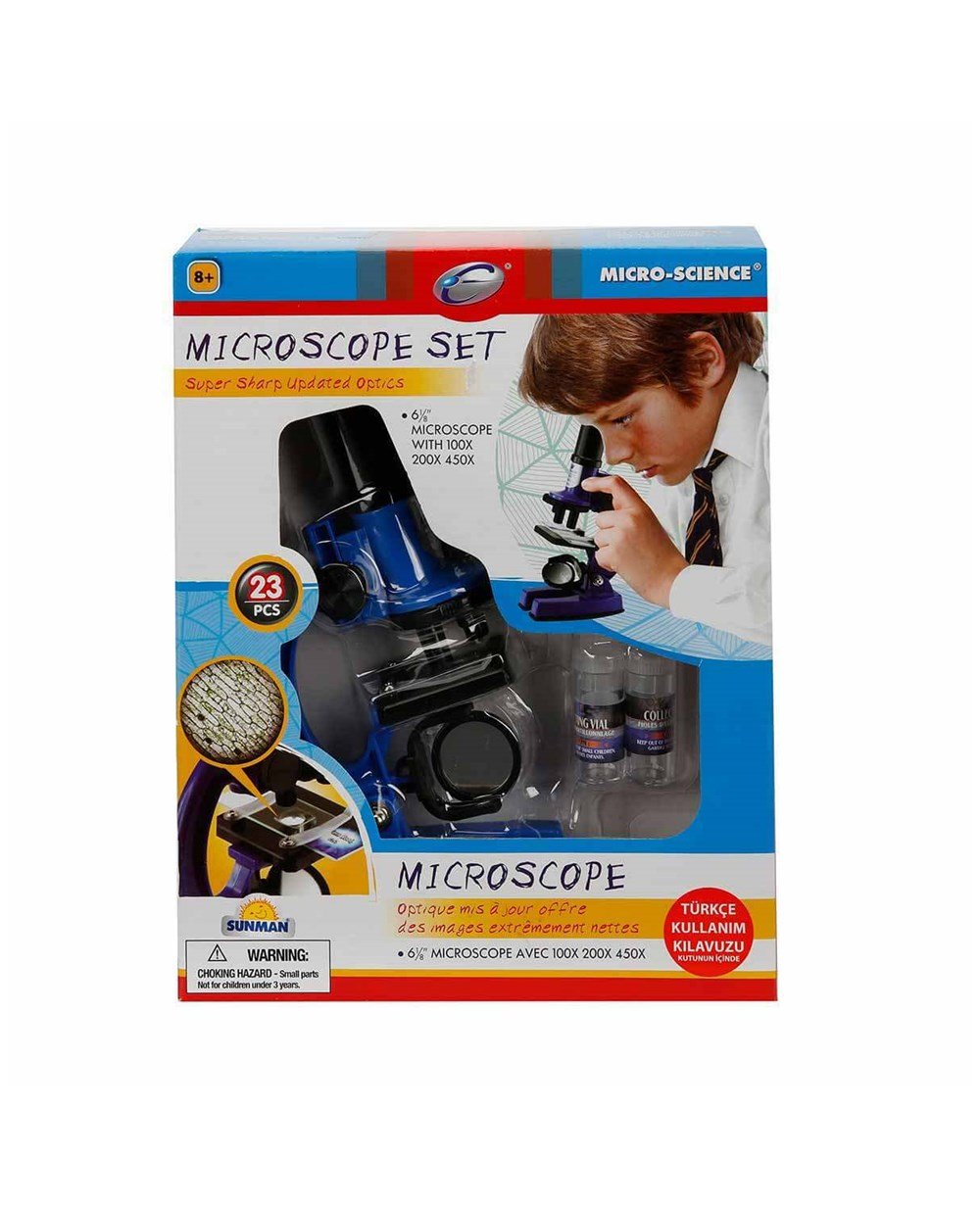 Breadcrumbut, Sunman, Mini Mikroskop Seti 23 Parça