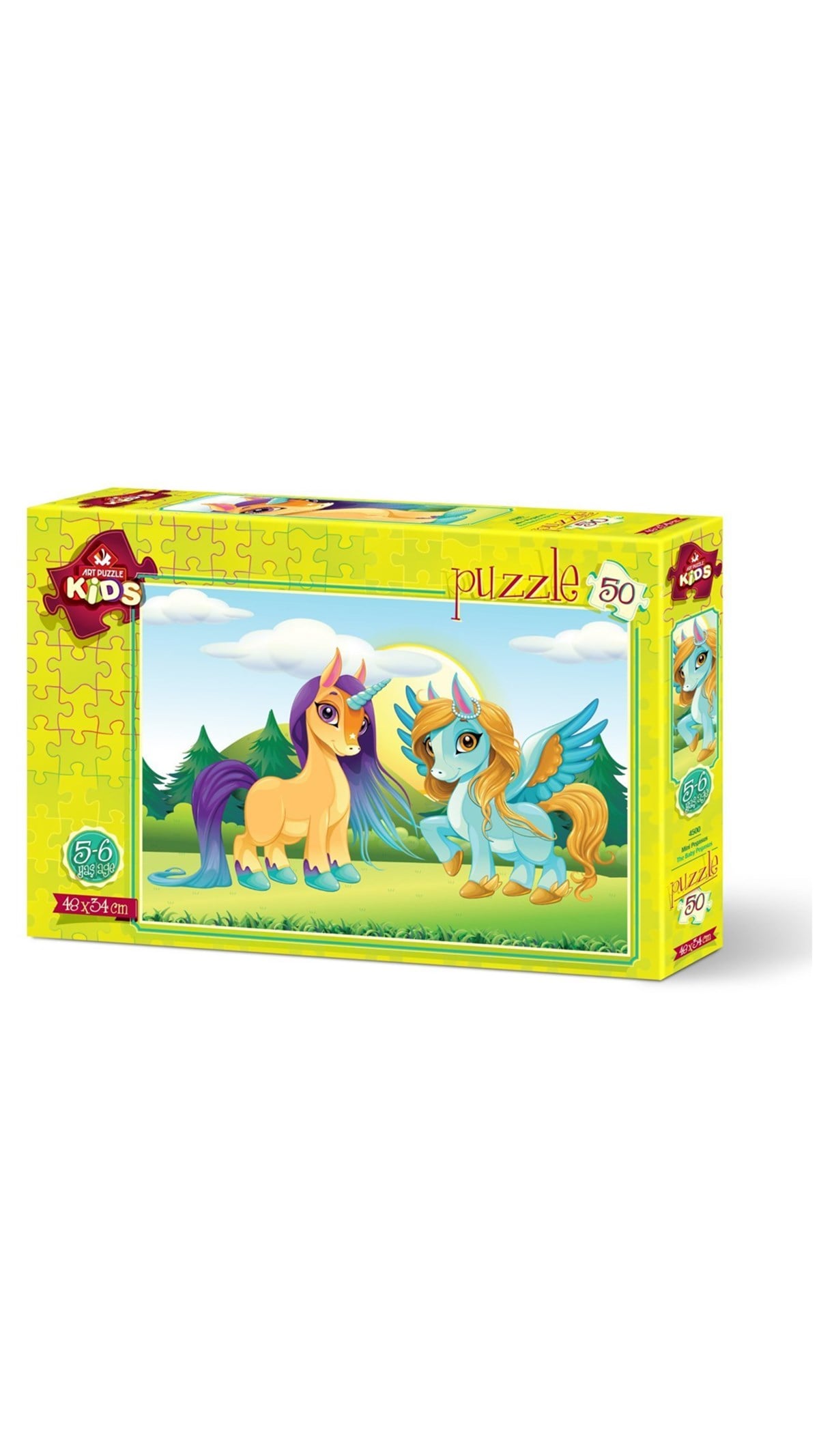 Breadcrumbut, ART PUZZLE, MİNİ PEGASUS - 50 PARÇA 4500