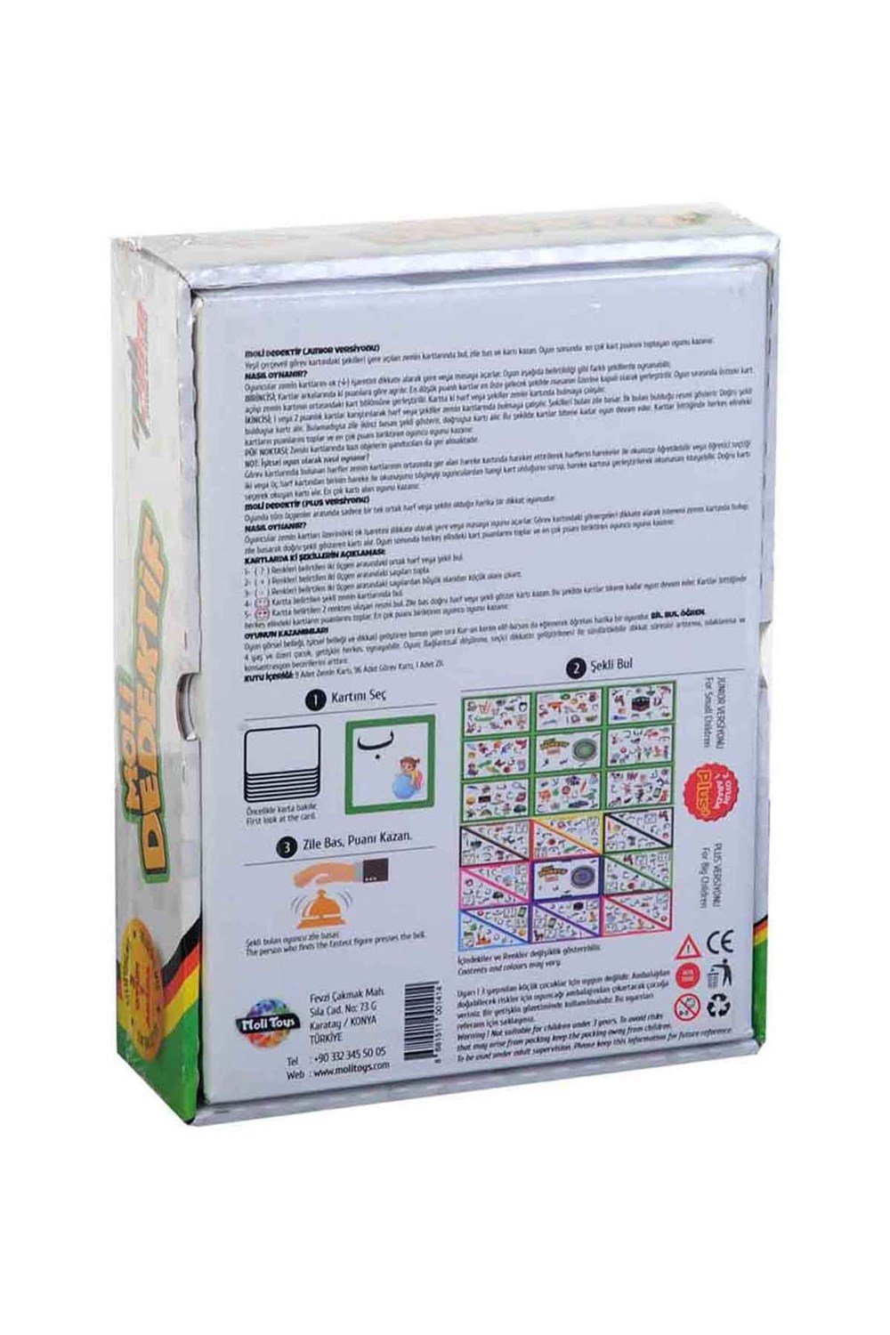 Breadcrumbut, Moli Toys, MOLİ DEDEKTİF ARAPÇA PLUS & JUNIOR