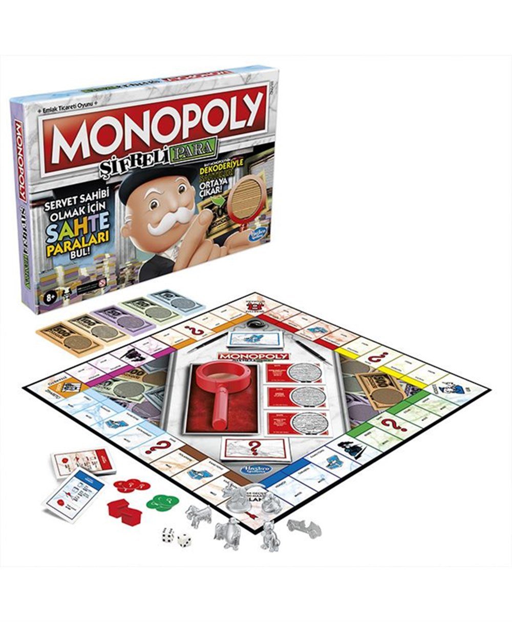 Breadcrumbut, HASBRO GAMİNG, Monopoly Şifreli Para F2674