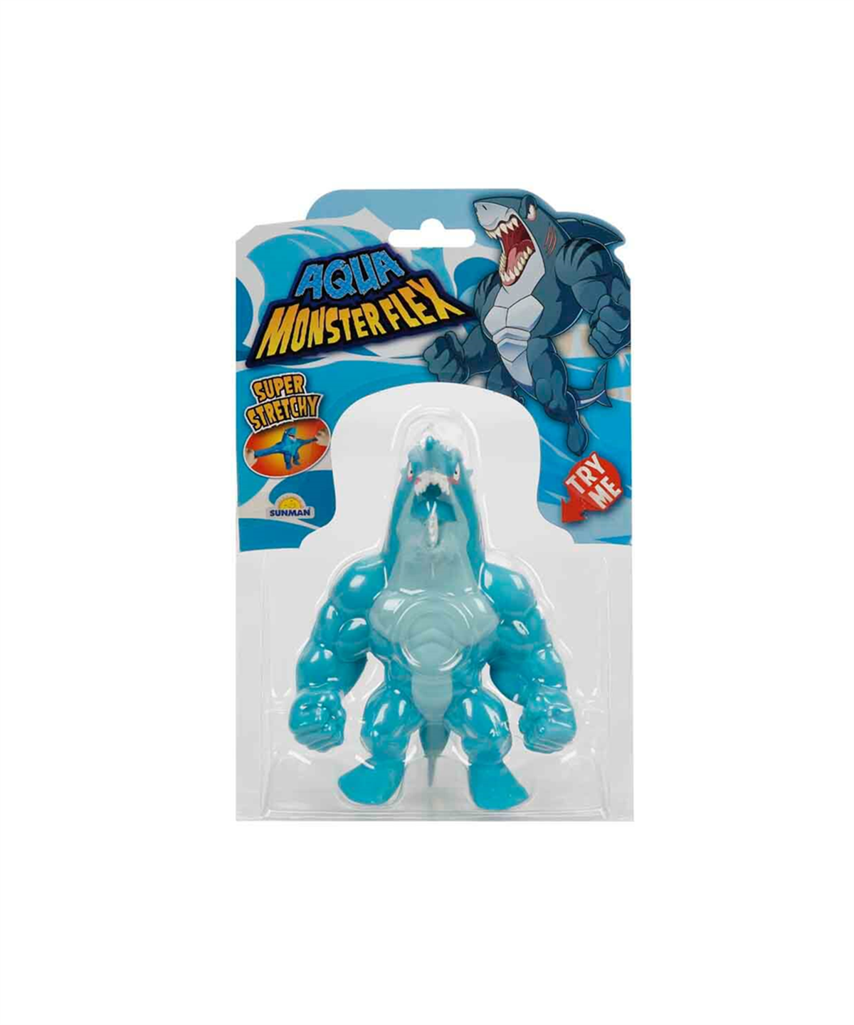 Breadcrumbut, Sunman, Monster Flex Aqua Süper Esnek Figür 15 cm 11931 Helijaw