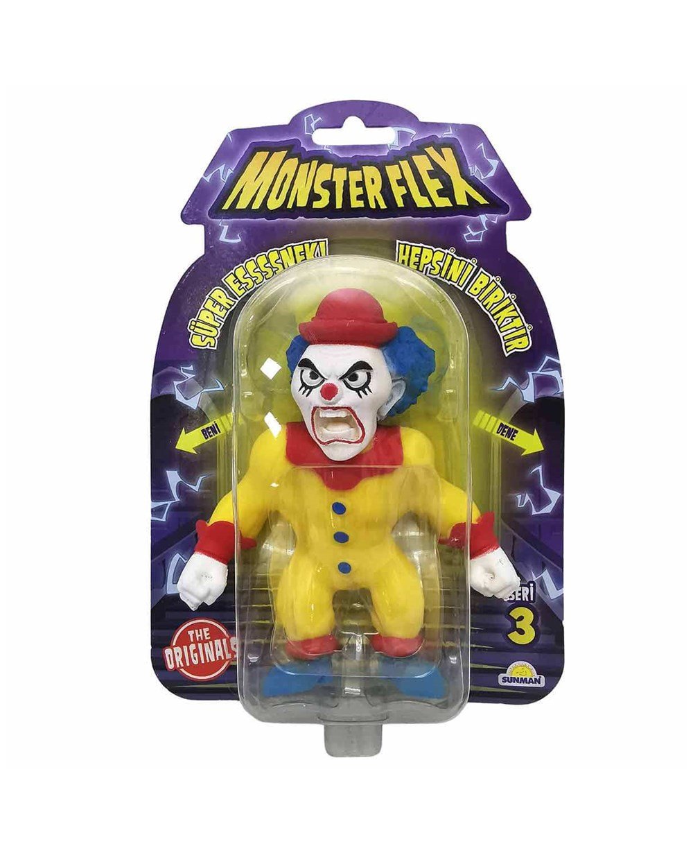 Breadcrumbut, Sunman, Monster Flex Süper Esnek Figür S3 15 cm. 11399 Clown
