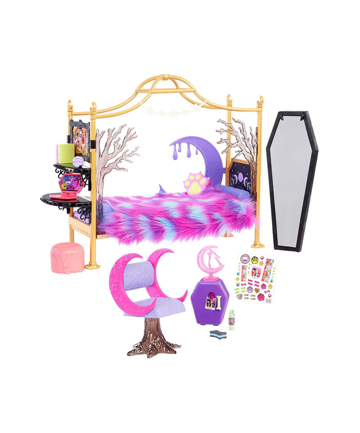 Breadcrumbut, Monster High, Monster High Clawdeen Wolf Yatak Odası HHK64