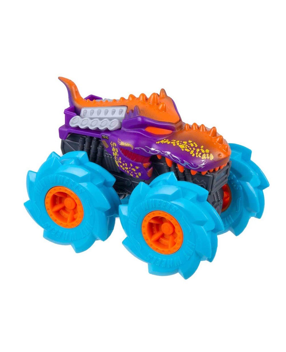 Breadcrumbut, Hot Wheels, Monster Trucks 1:43 Çek Bırak Arabalar GVK37 GVK39 Mega Wrex