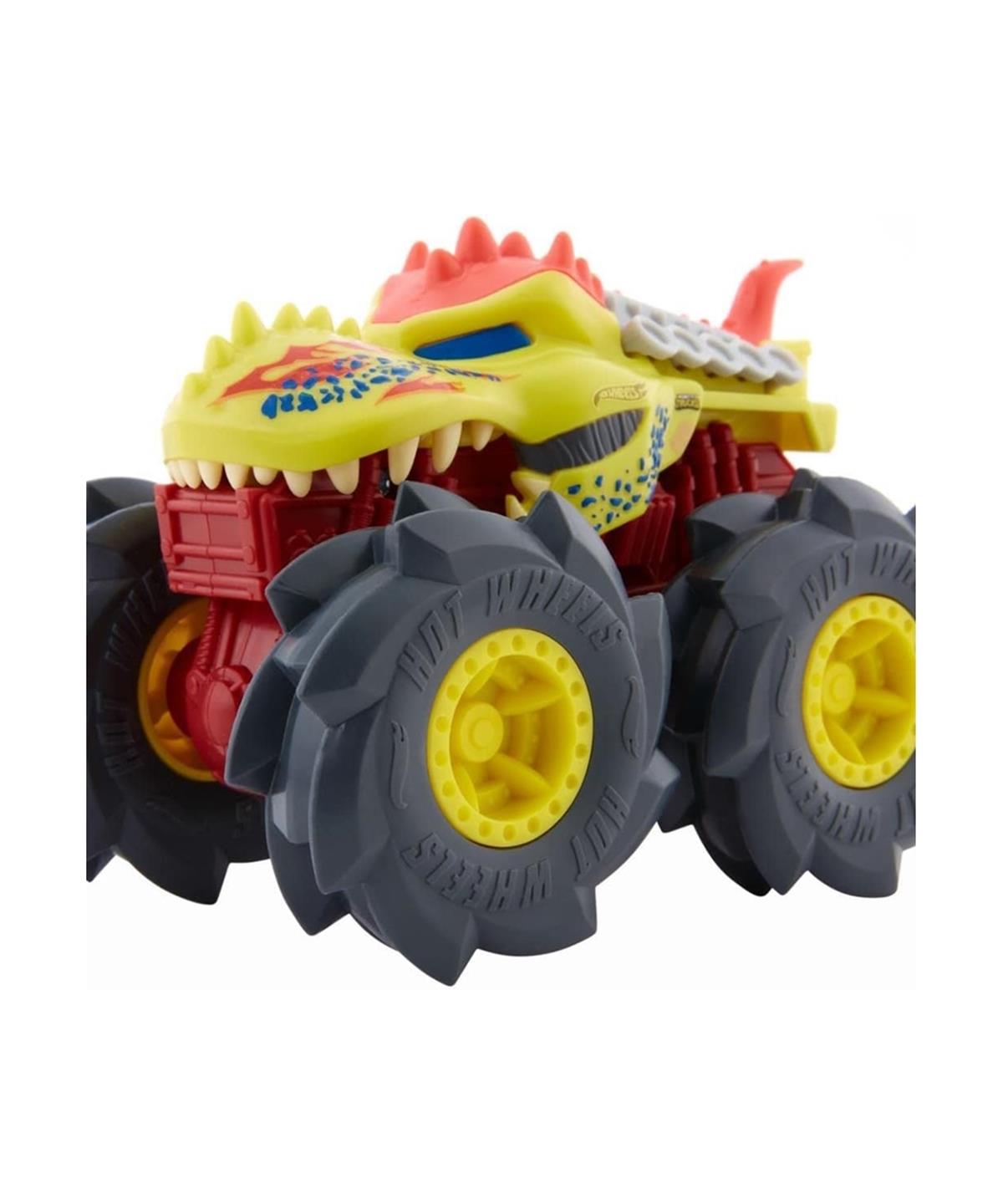 Breadcrumbut, Hot Wheels, Monster Trucks 1:43 Çek Bırak Arabalar GVK37 GVK44 Mega Wrex