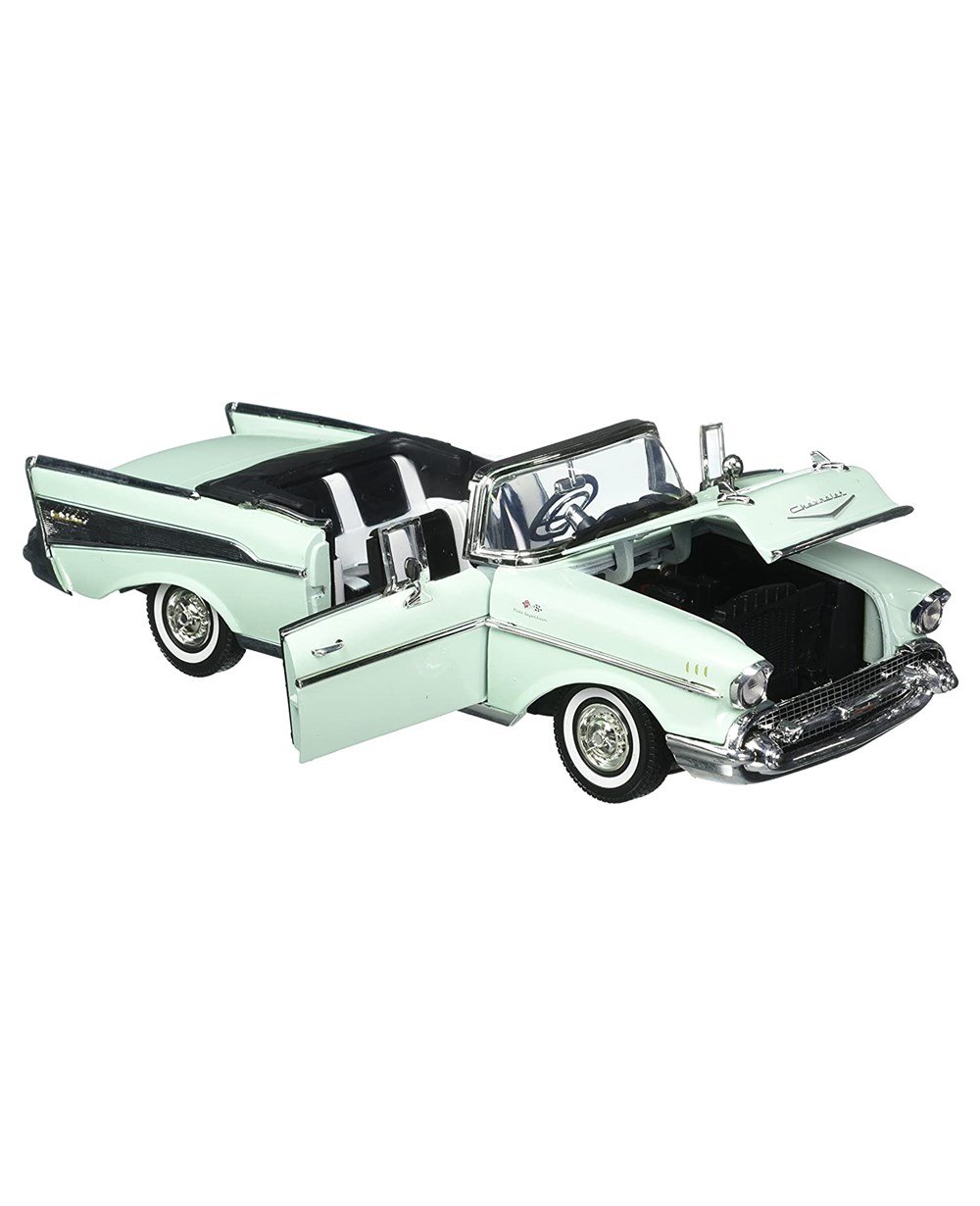 Breadcrumbut, Vardem, MOTOR MAX 1:18 1957 Chevy Bel Air ( Convertible ) 65722 Su Yeşili