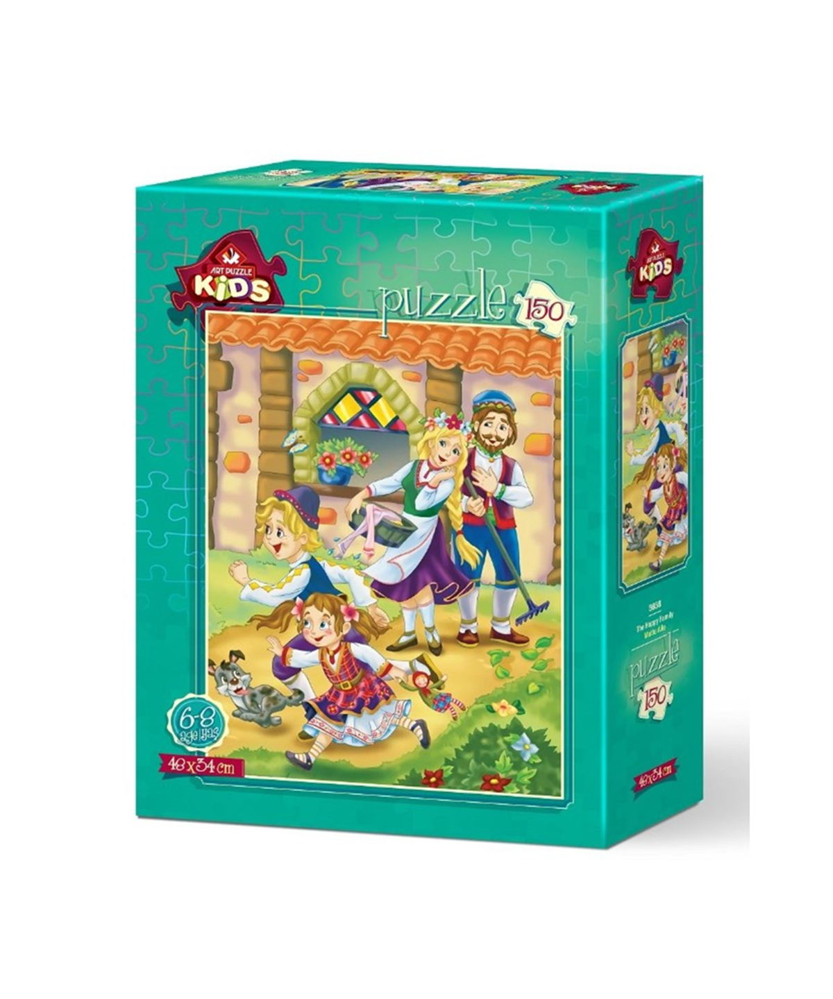 Breadcrumbut, ART PUZZLE, MUTLU AİLE - 150 PARÇA