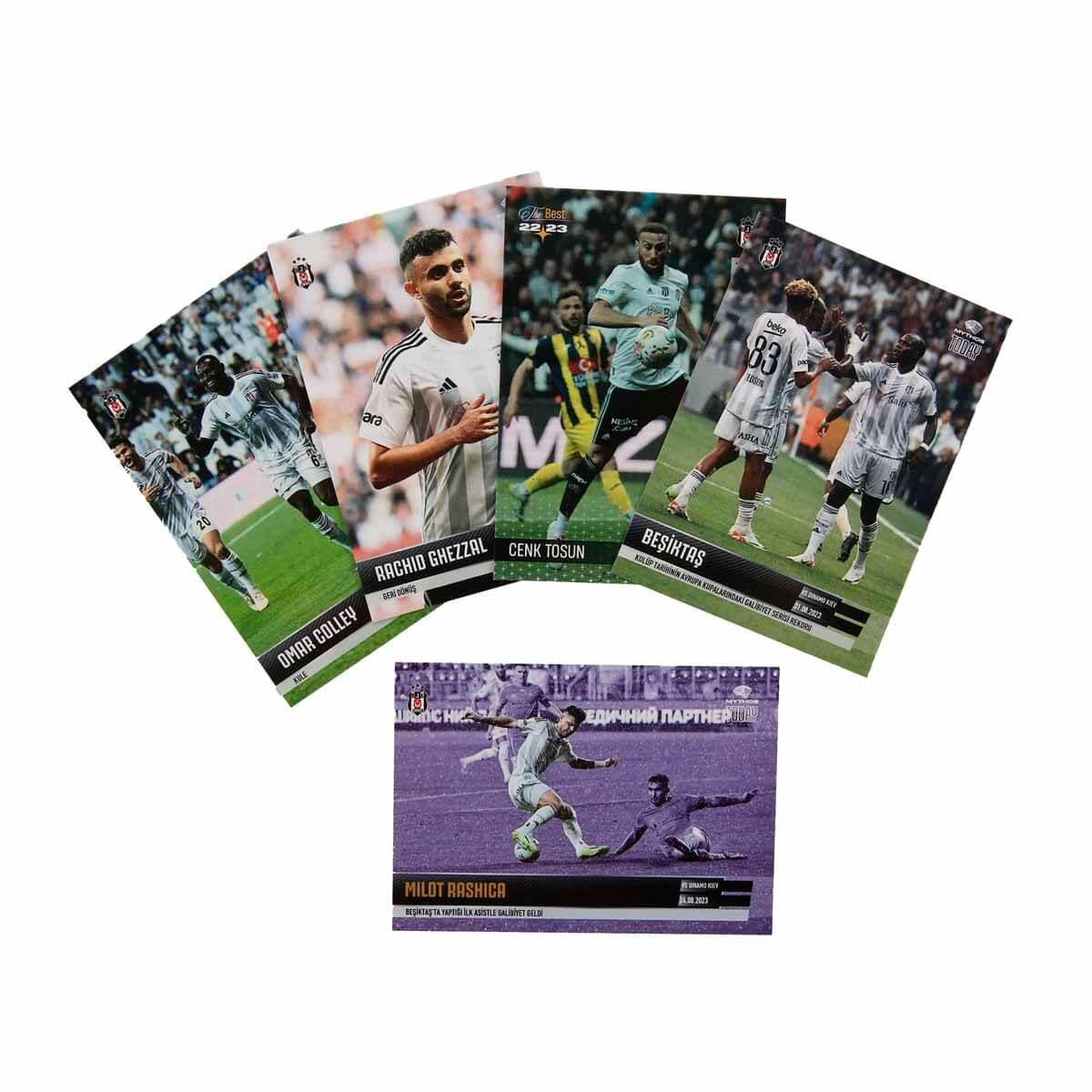 Breadcrumbut, Mythos Cards, Mythos BEŞİKTAŞ Booster Pack 23-24 FUTBOLCU KARTLARI - PAKET