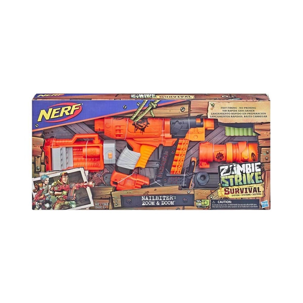 Breadcrumbut, Nerf, Nerf Zombie Strike Nailbiter E6163