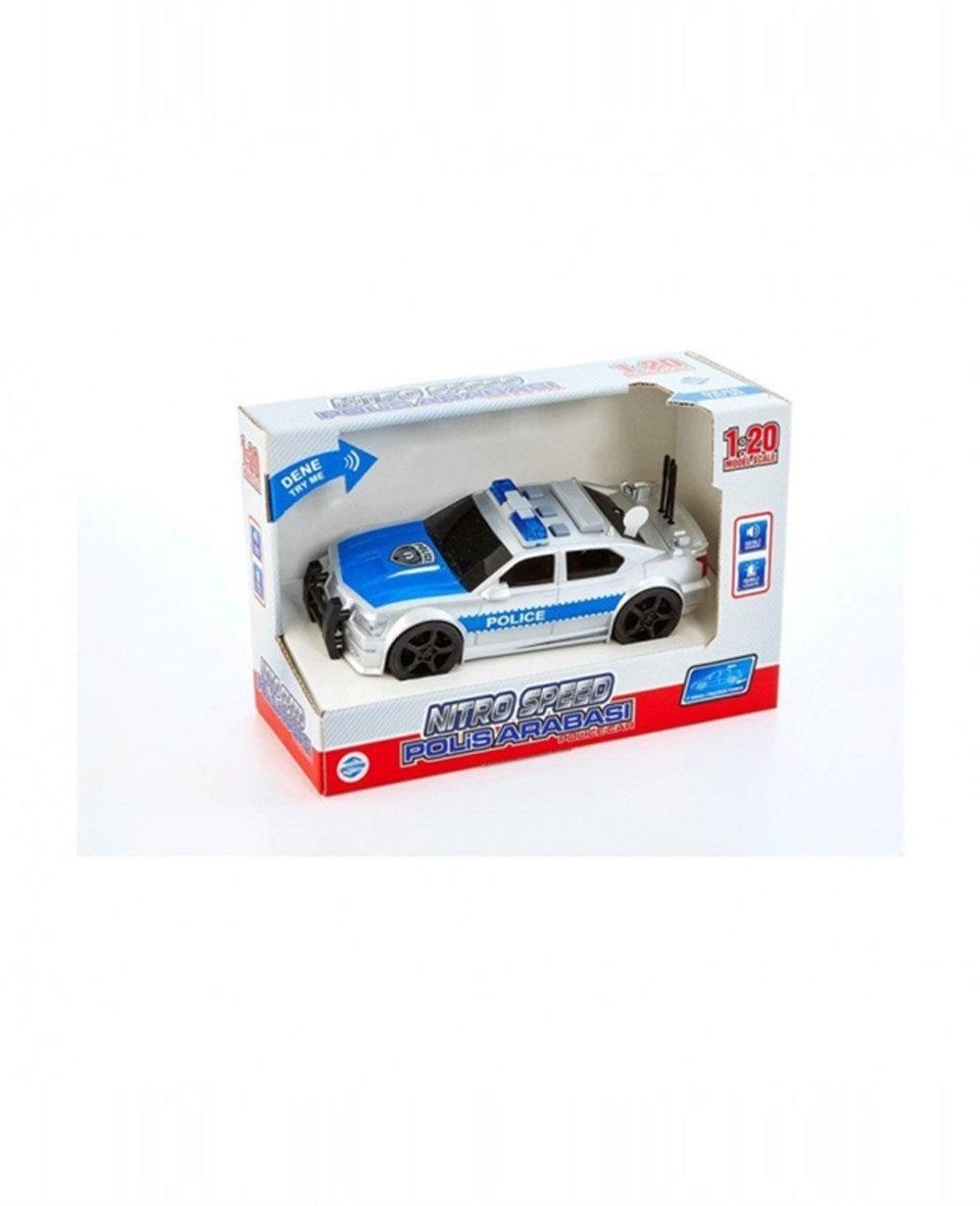Breadcrumbut, Adel, Nitro Speed 1:20 Polis Arabası Gri