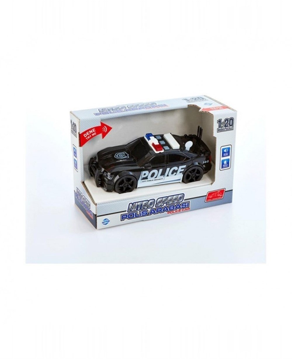 Breadcrumbut, Adel, Nitro Speed 1:20 Polis Arabası Siyah