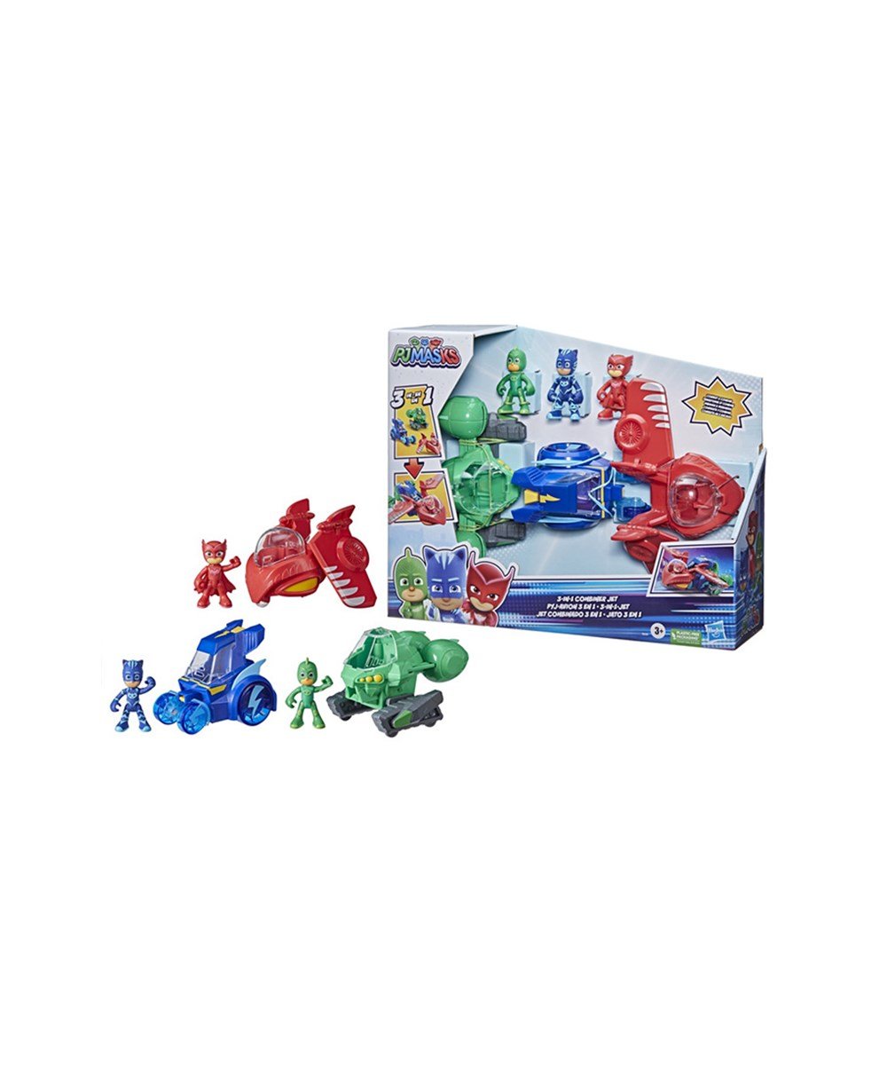 Breadcrumbut, Pijamaskeliler - PjMask, Pijamaskeliler 3 İn 1 Combiner Jet F2119