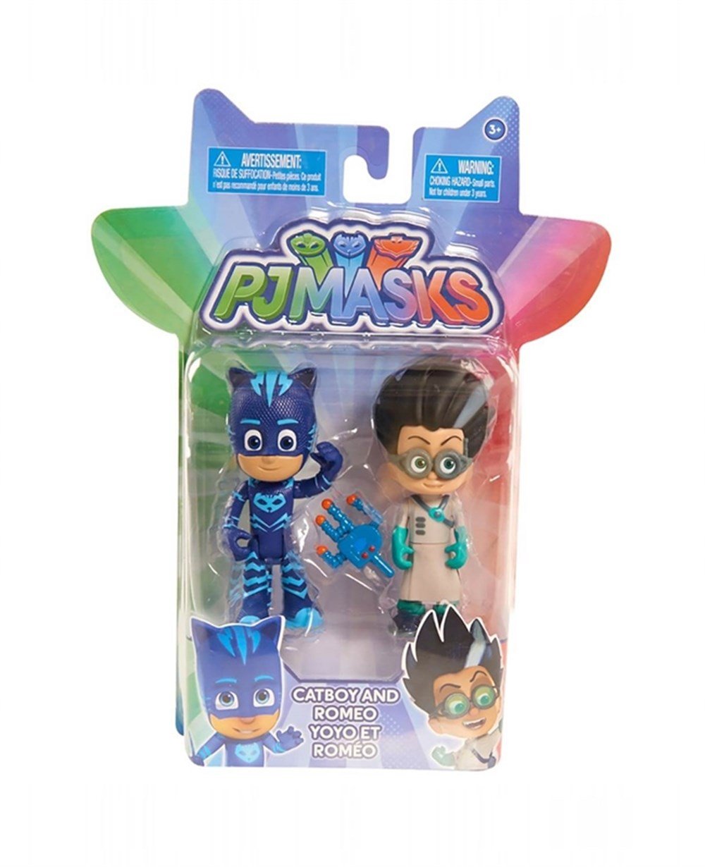 Breadcrumbut, PJMASK, PijaMaskeliler İkili Figür PJMASK PJM65B00 58045 Catboy ve Romeo