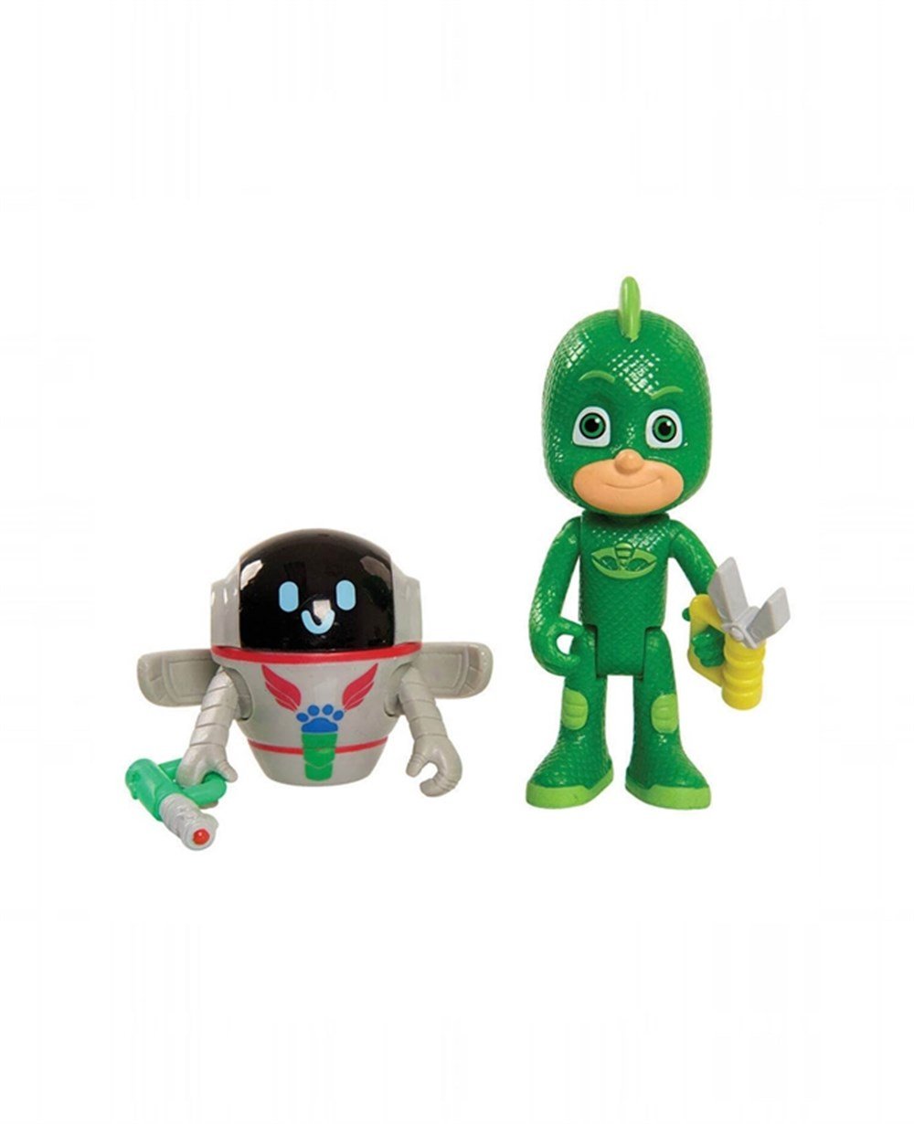 Breadcrumbut, PJMASK, PijaMaskeliler İkili Figür PJMASK PJM65B00 58045 Gekko ve PJ Robot