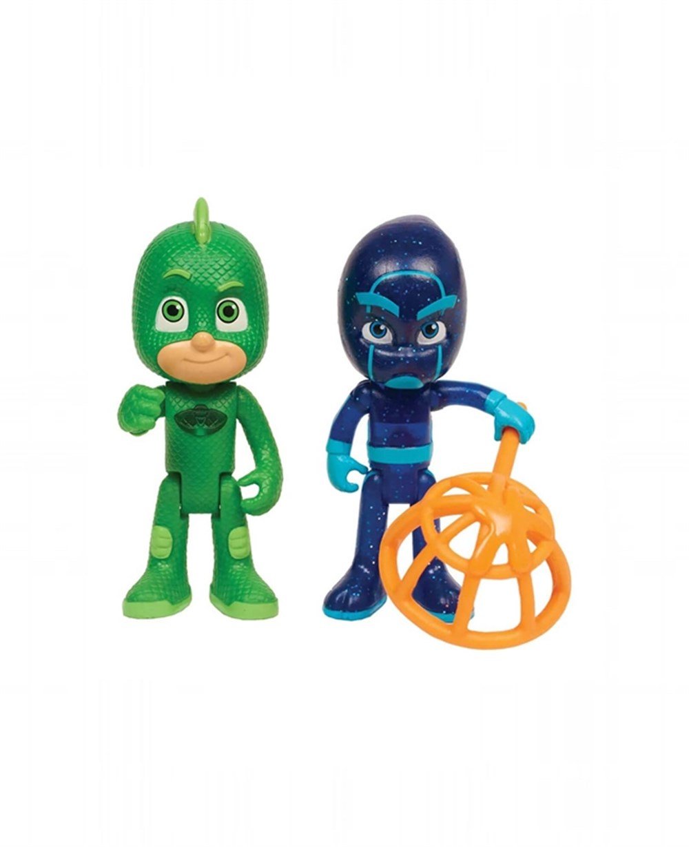 Breadcrumbut, PJMASK, PijaMaskeliler İkili Figür PJMASK PJM65B00 58045 Gekko ve Night Ninja