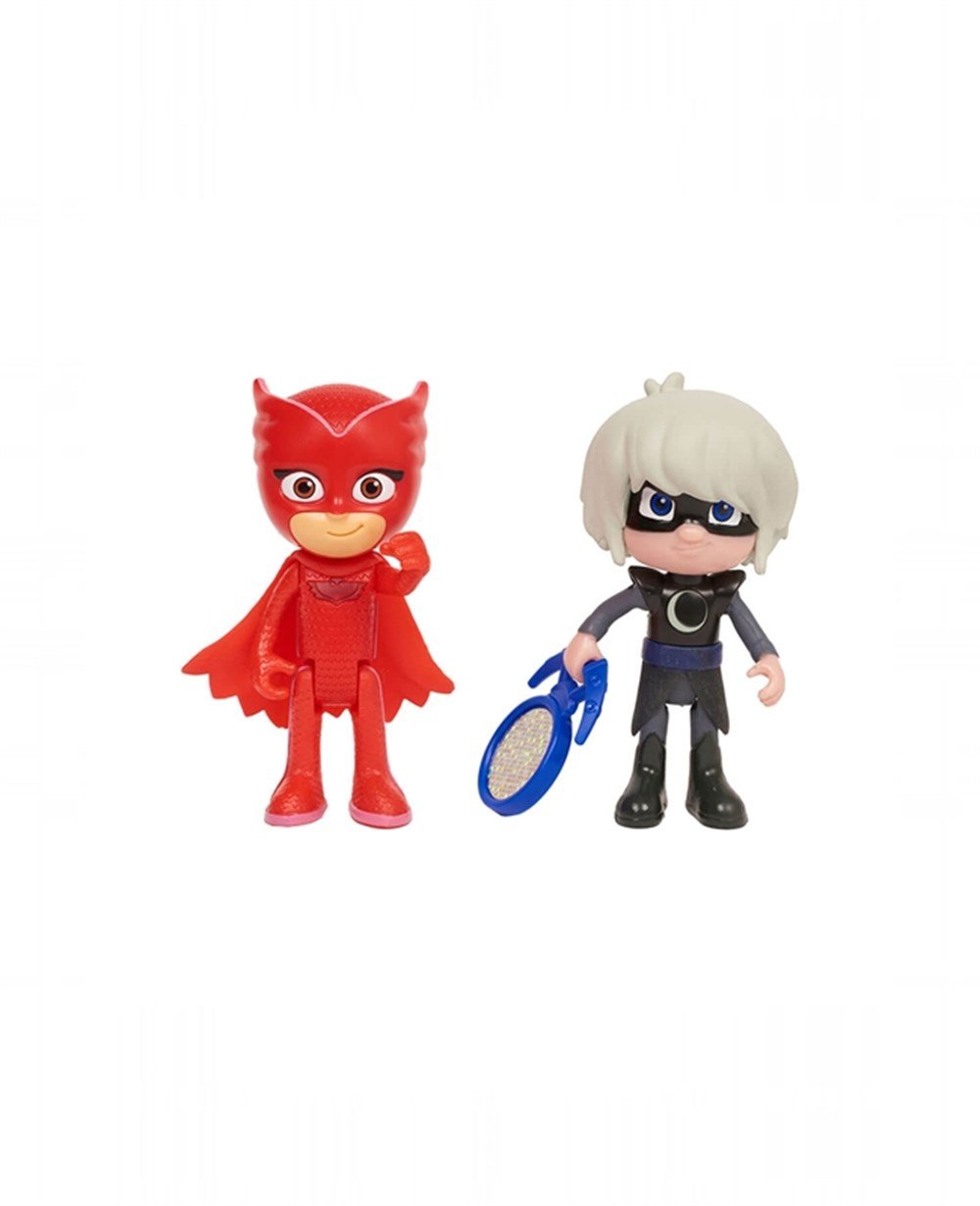 Breadcrumbut, PJMASK, PijaMaskeliler İkili Figür PJMASK PJM65B00 58045 Owlette ve Luna Girl