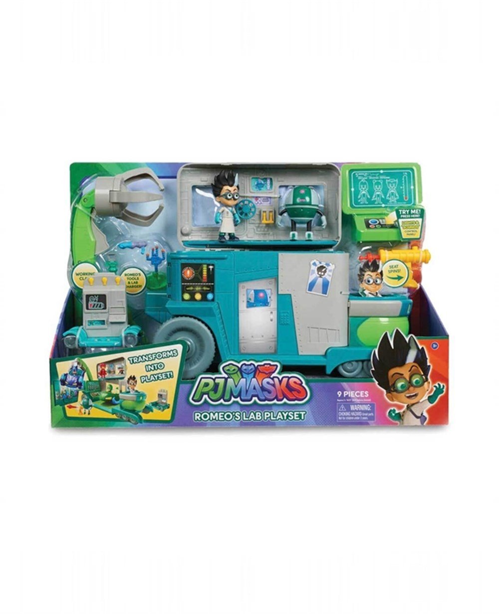 Breadcrumbut, PJMASK, PijaMaskeliler Romeo Laboratuvar Oyun Seti Sesli ve Işıklı