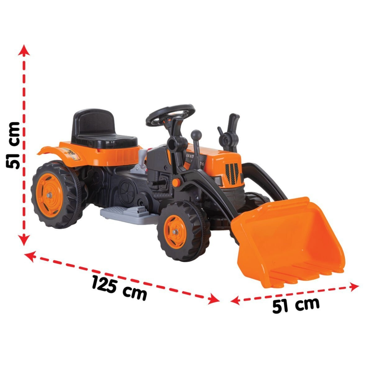 Breadcrumbut, Pilsan, Pilsan Excavator Pls-26 Kepçeli 6v Akülü Traktör