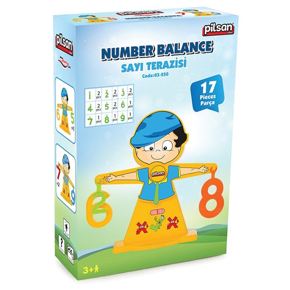 Breadcrumbut, Pilsan, Pilsan Sayı Terazisi 17 Parça