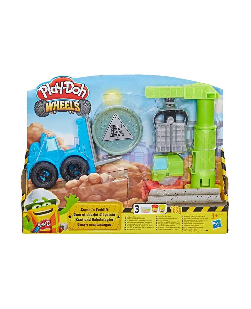 Breadcrumbut, Play-Doh, Play Doh Çalışkan Vinç ve Forklift E5400