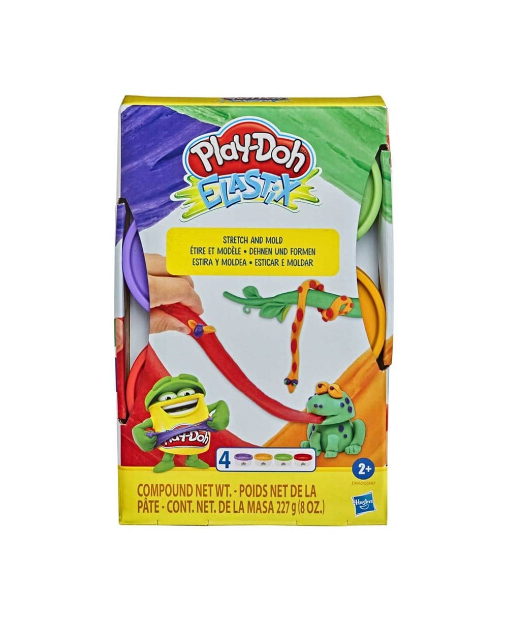 Breadcrumbut, Play-Doh, Play Doh Elastik 4'lü Oyun Hamuru E6967 E9863