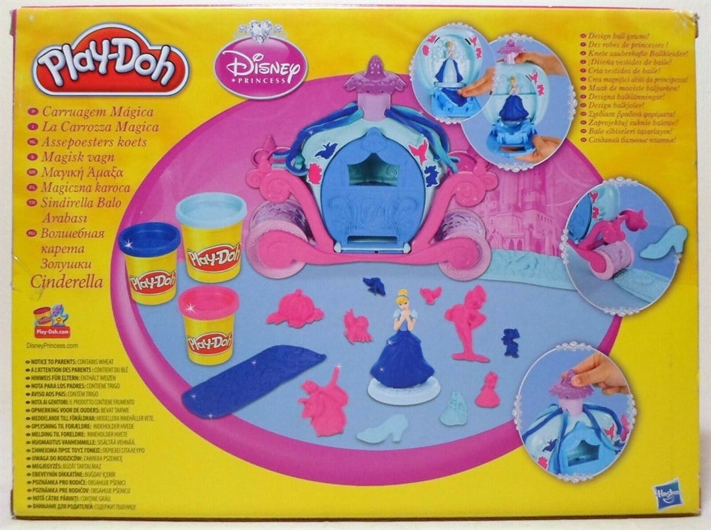 Breadcrumbut, Play-Doh, Play-Doh Sindirella Balo Arabasi Oyun Hamuru Seti A6070