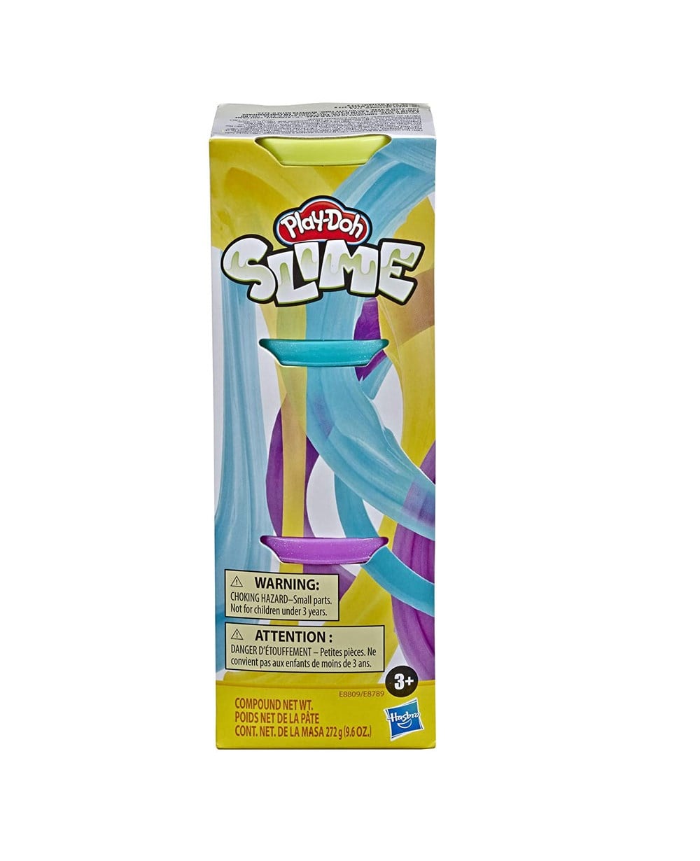 Breadcrumbut, Play-Doh, PLAY-DOH SLIME HAMUR 3 LÜ SARI-TURKUAZ-MOR  E8809 E8789