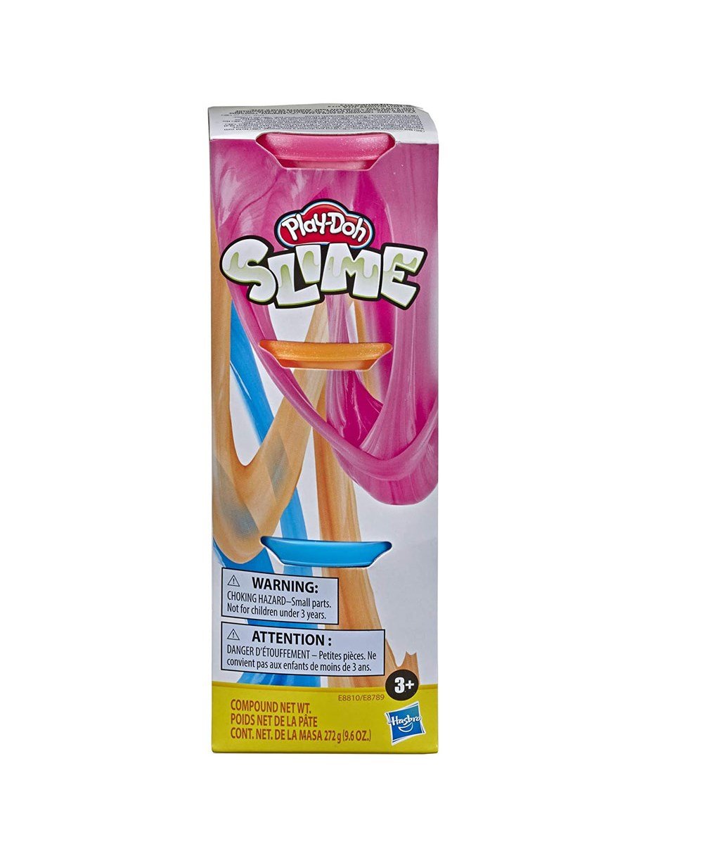Breadcrumbut, Play-Doh, PLAY-DOH SLIME HAMUR 3 LÜ PEMBE-TURUNCU-MAVİ E8810 E8789