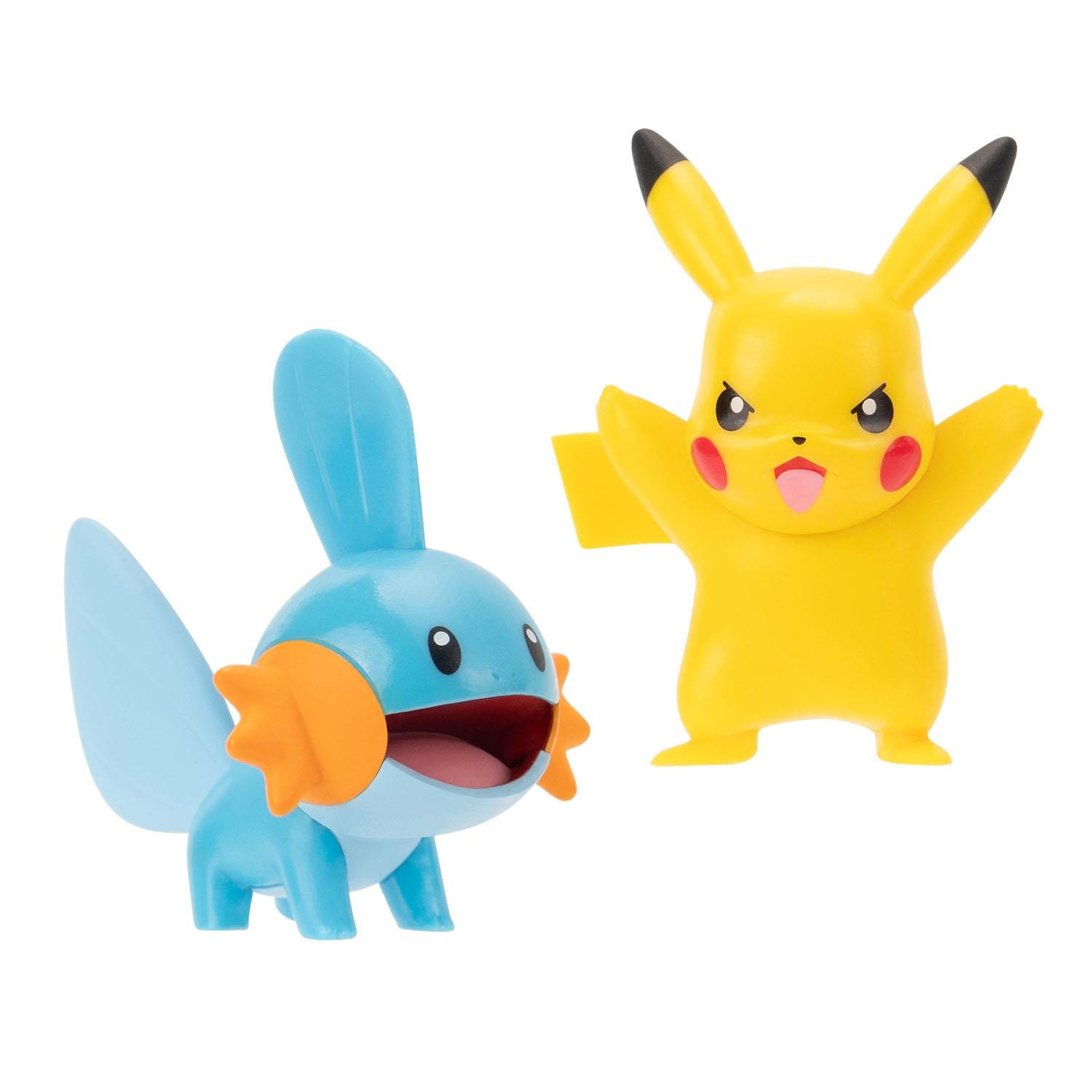 Breadcrumbut, NECOTOYS, Pokemon Sürpriz Atak Oyun Seti S4 - Pikachu ve Mudkip PKW3652