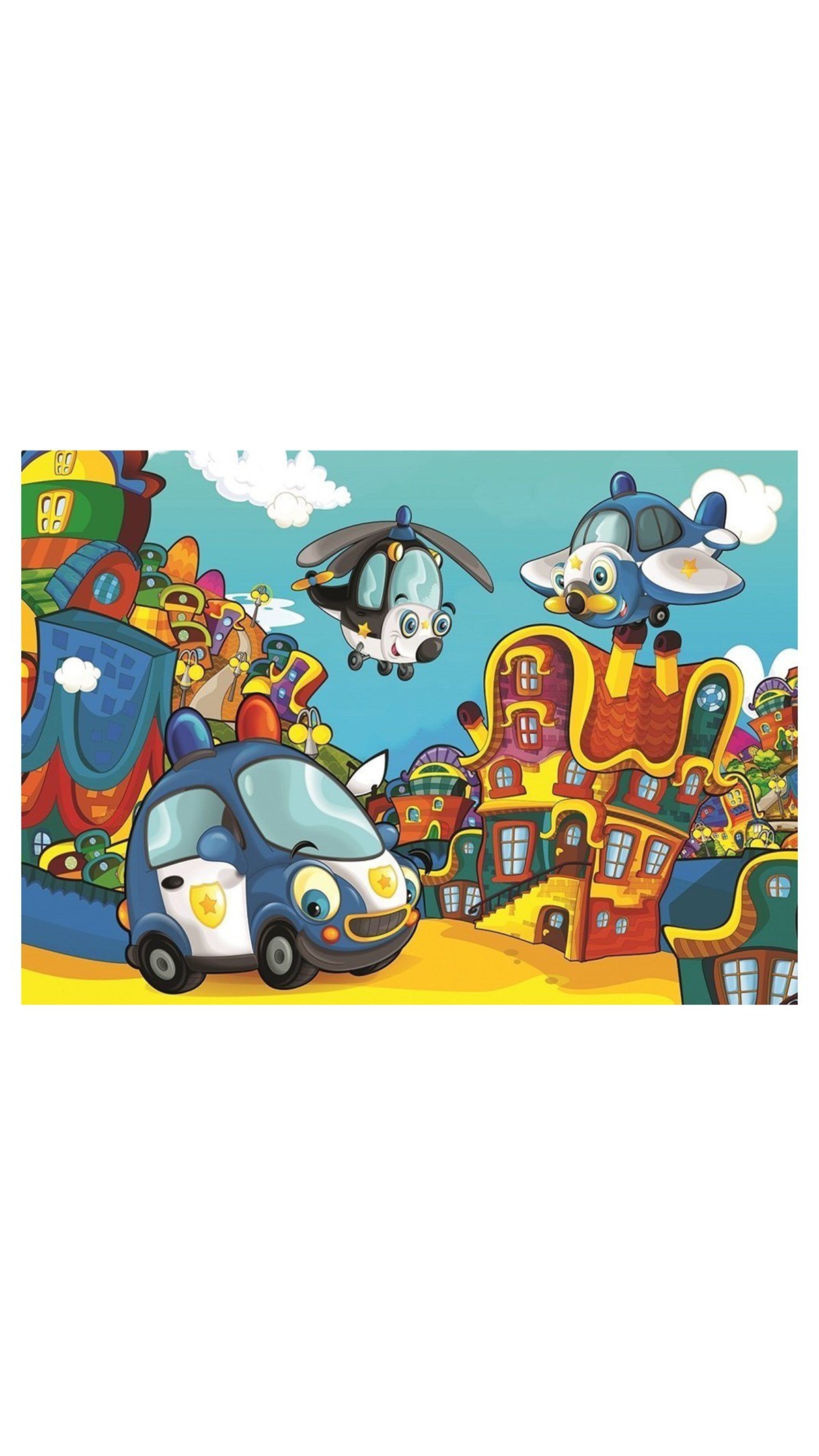 Breadcrumbut, ART PUZZLE, POLİS VE İTFAİYE - 2x100 PARÇA 4516