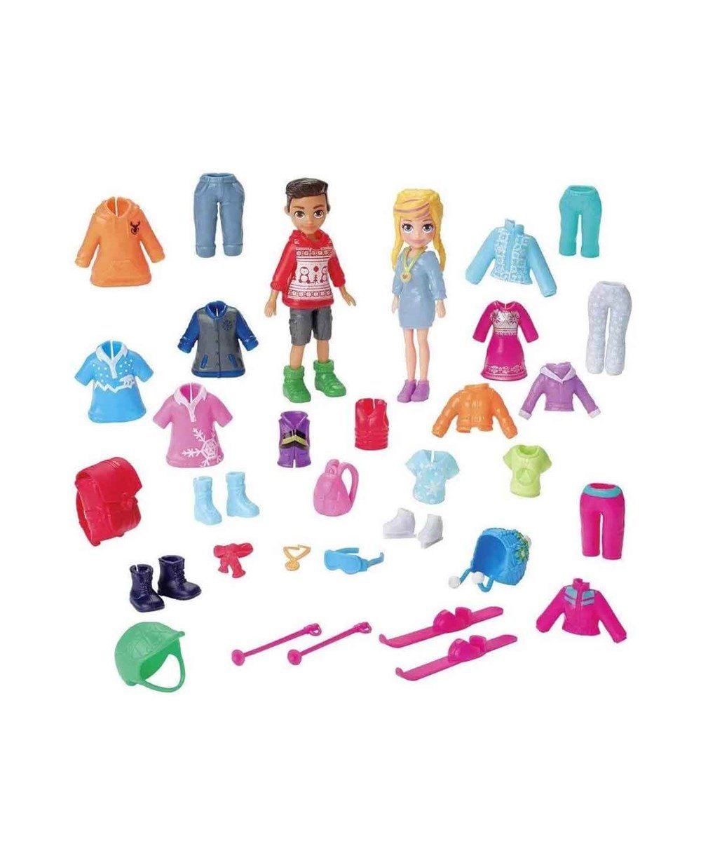 Breadcrumbut, Polly Pocket, Polly Pocket Büyük Moda Seti GGJ48 Snow Style Fash Pack