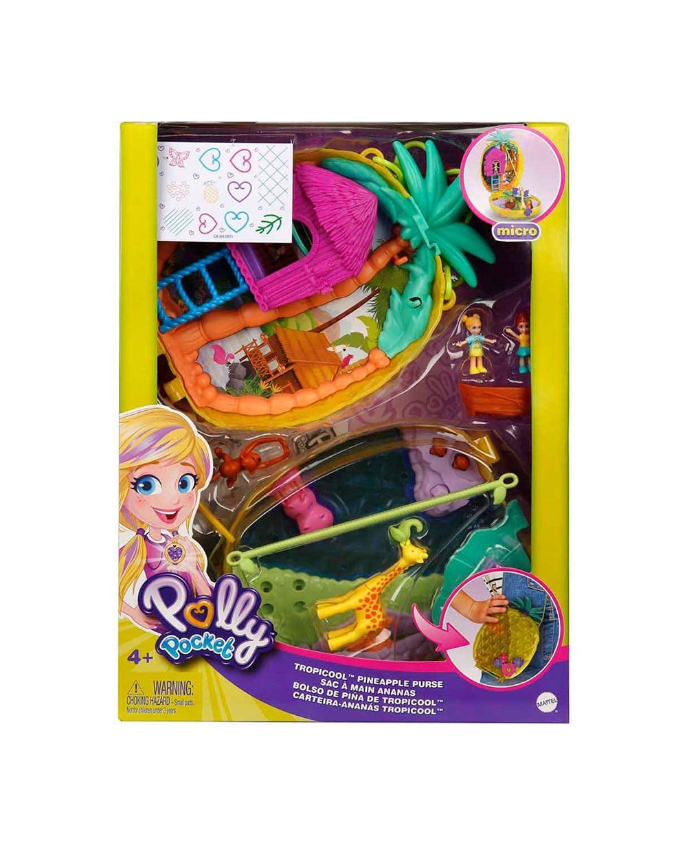 Breadcrumbut, Polly Pocket, Polly Pocket Çanta Olabilen Micro Oyun Setleri GKJ63 GKJ64
