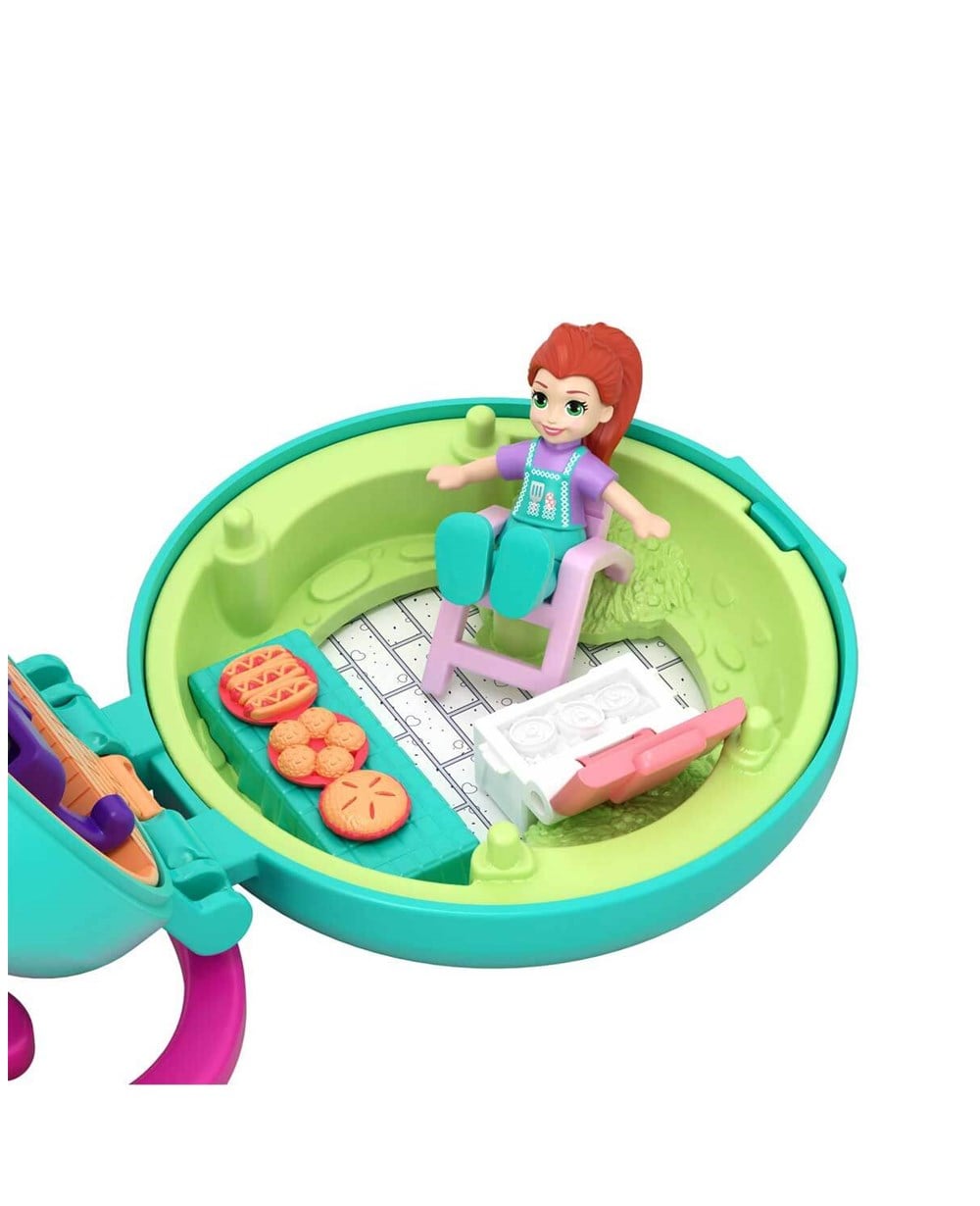 Breadcrumbut, Polly Pocket, Polly Pocket Dünyası Micro Oyun Setleri GKJ39 - Turkuaz