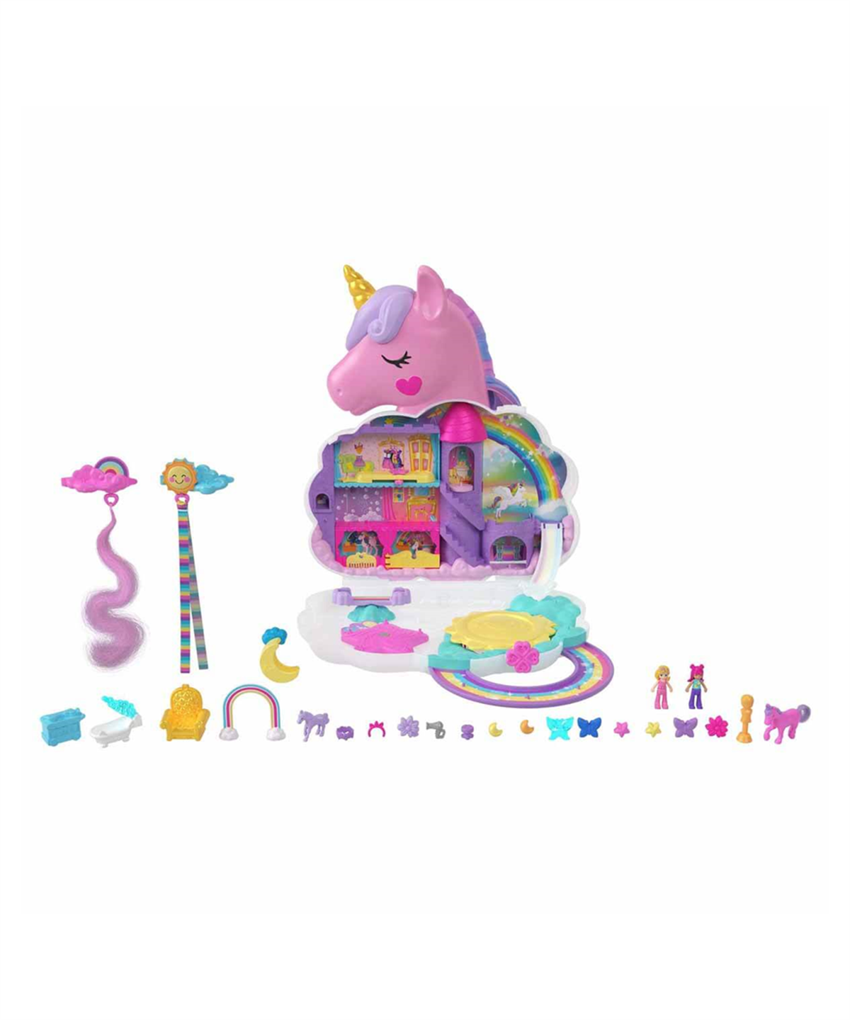 Breadcrumbut, Polly Pocket, Polly Pocket Tek Boynuzlu Atın Güzellik Salonu HKV51