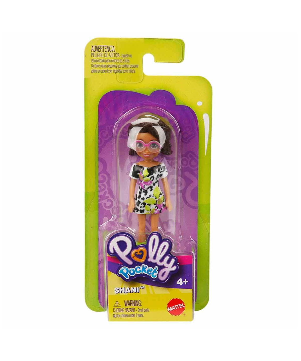 Breadcrumbut, Polly Pocket, Polly Pocket ve Arkadaşları Figür FWY19 GKL29 Shani Siyah Beyaz Elbise