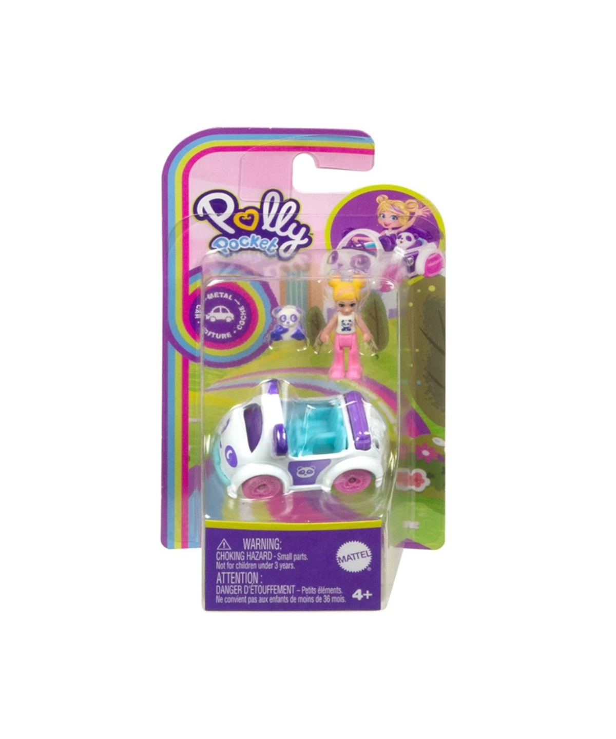 Breadcrumbut, Polly Pocket, Polly Pocket'ın Muhteşem Araçları Oyun Setleri HKV55 HKV56 Panda
