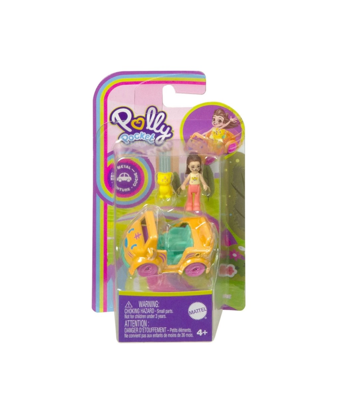 Breadcrumbut, Polly Pocket, Polly Pocket'ın Muhteşem Araçları Oyun Setleri HKV55 HKV60 Kaplan