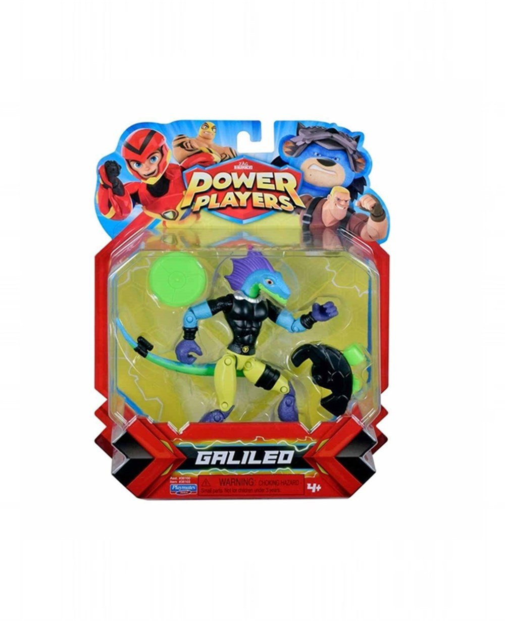 Breadcrumbut, POWER PLAYERS, Power Players Aksiyon Figürler S1 PWW01000 97204 Galiled
