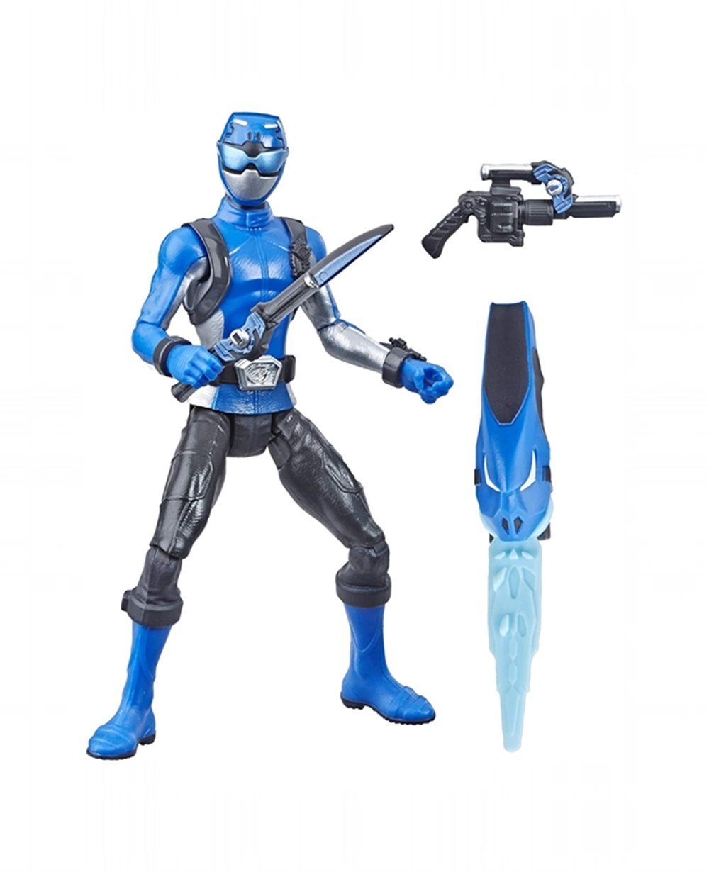 Breadcrumbut, Power Rangers, Power Ranger Beast Morphers Figür 15 cm E5915 E5942 Blue Ranger