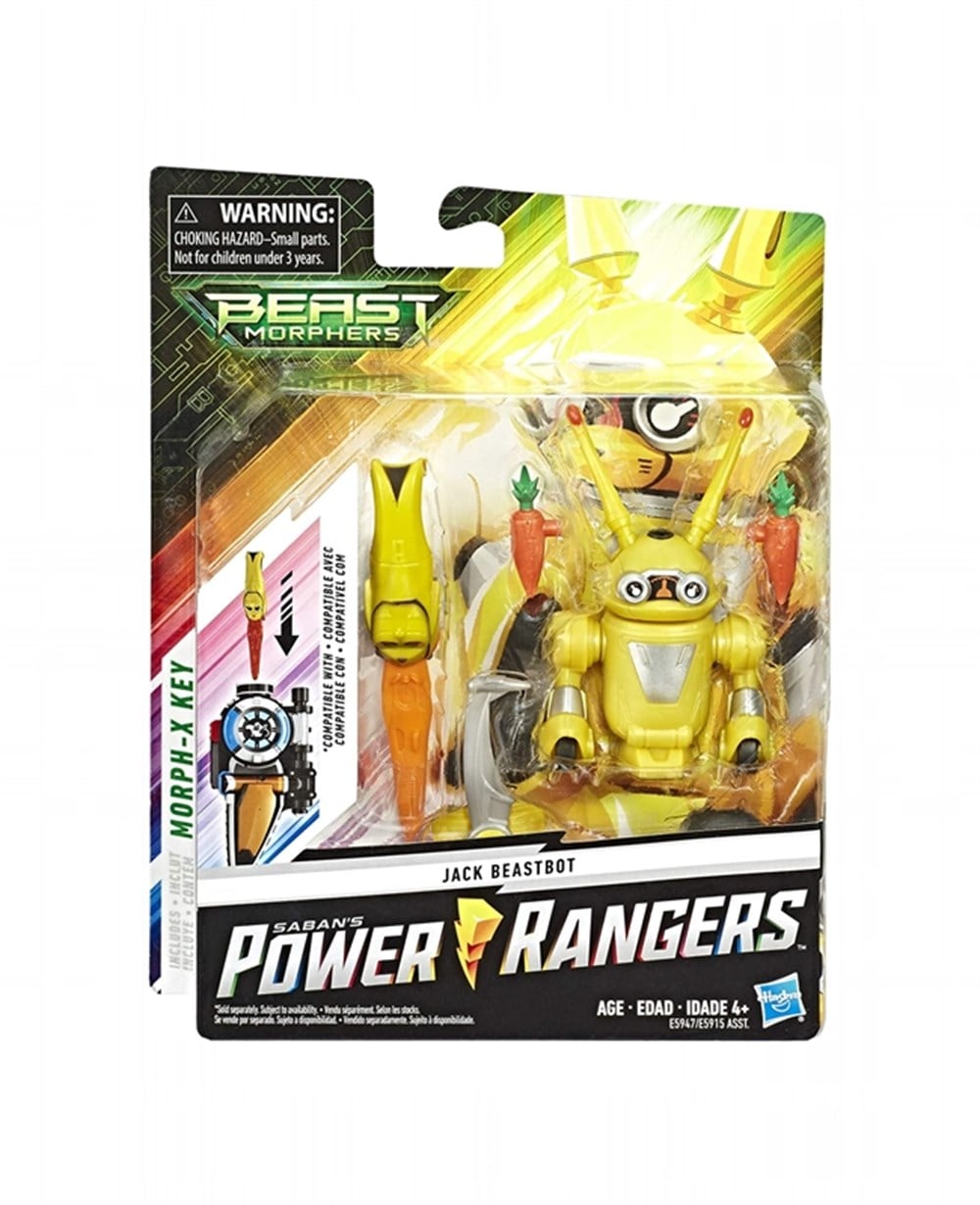 Breadcrumbut, Power Rangers, Power Ranger Beast Morphers Figür 15 cm E5915 E5947 Jack Beastbot