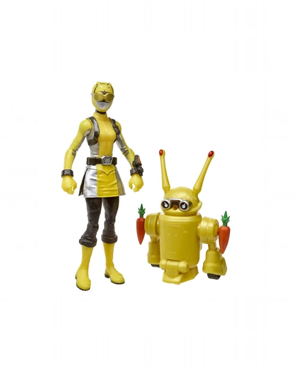 Breadcrumbut, Power Rangers, Power Rangers Beast Morphers Figür ve Beastbot E7270 E8087 Yellow Ranger ve Morphin Jax Beastbot
