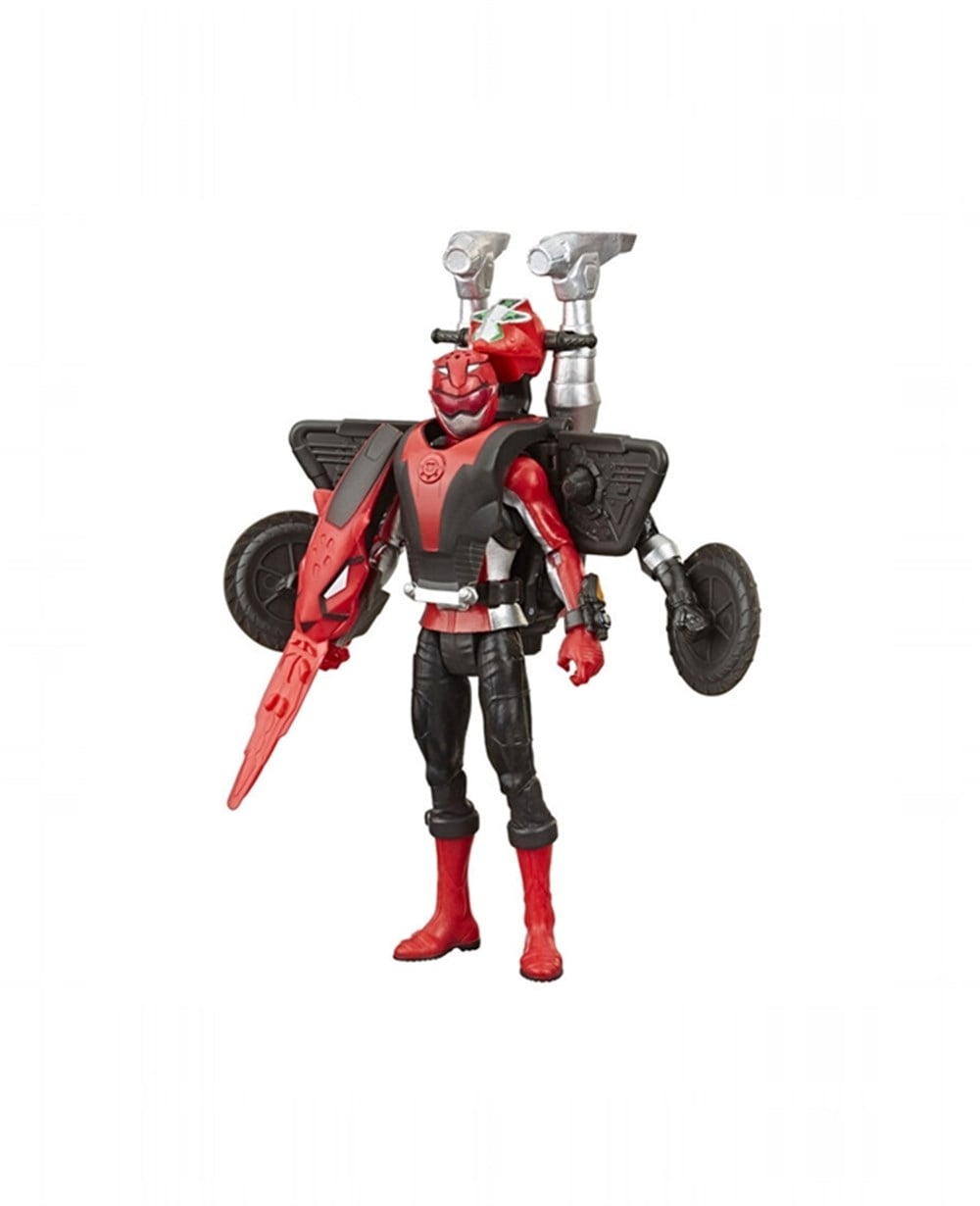 Breadcrumbut, Power Rangers, Power Rangers Beast Morphers Figür ve Beastbot E7270 E7324 Red Ranger ve Morphin Cruise Beastbot