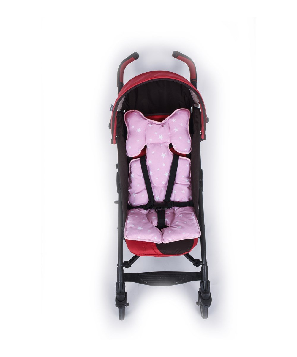 Breadcrumbut, SEVİ BEBE, PUSET VE OTO KOLTUGU MINDERI PEMBE