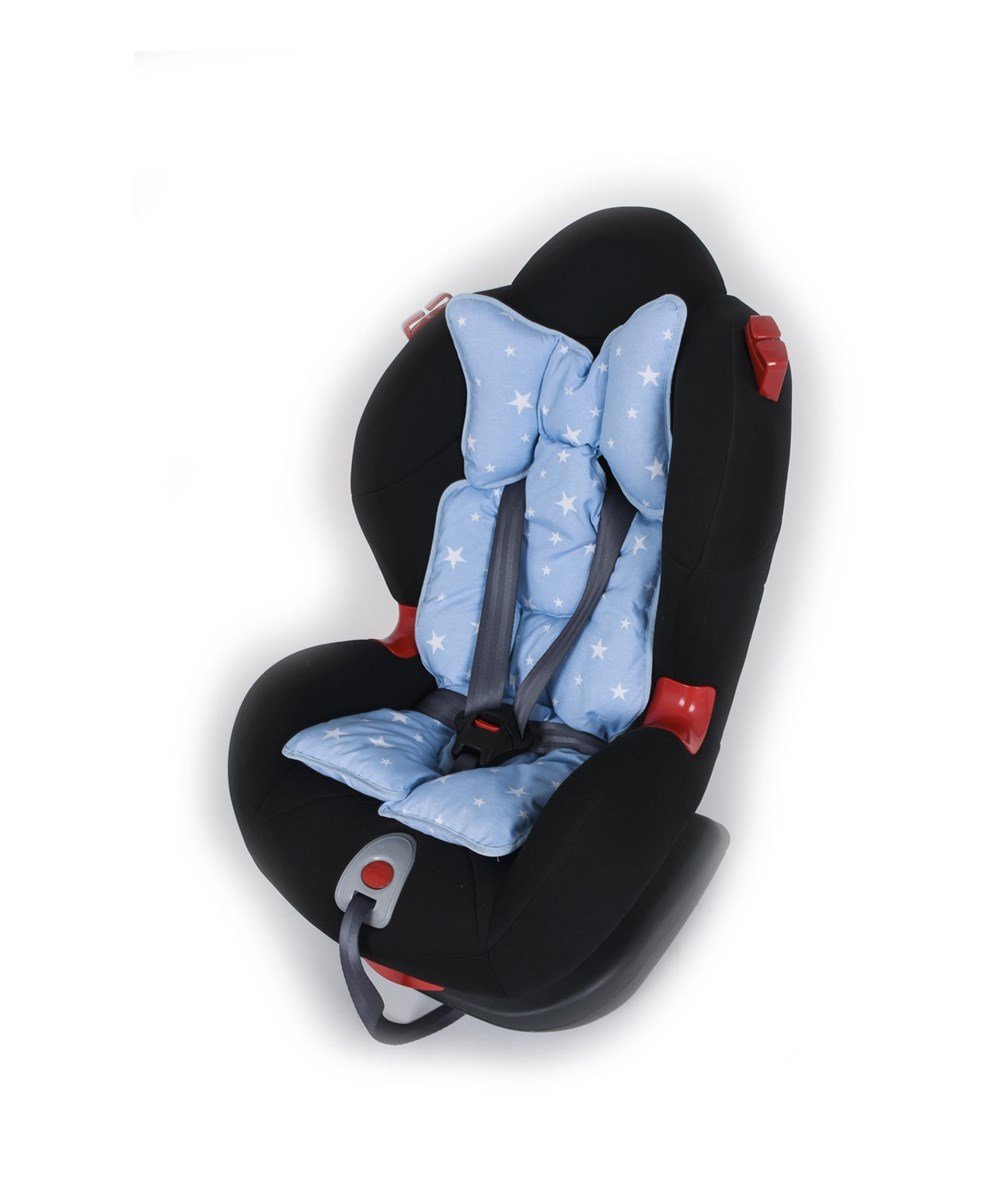 Breadcrumbut, SEVİ BEBE, PUSET VE OTO KOLTUGU MINDERI MAVI