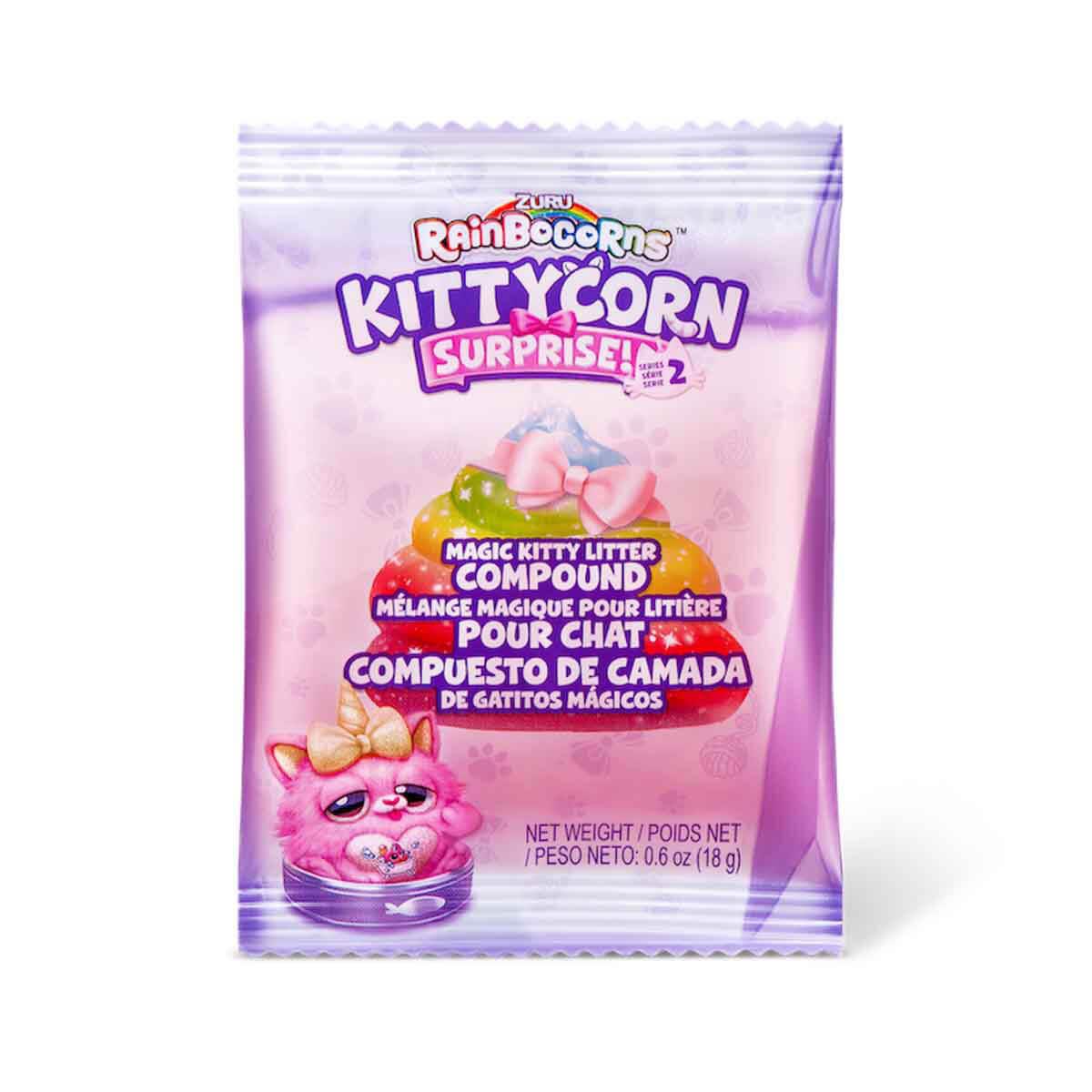Breadcrumbut, Giochi Preziosi, Rainbocorns Kittycorn Bow Sürpriz S7 RAR19110 Pembe Boynuz