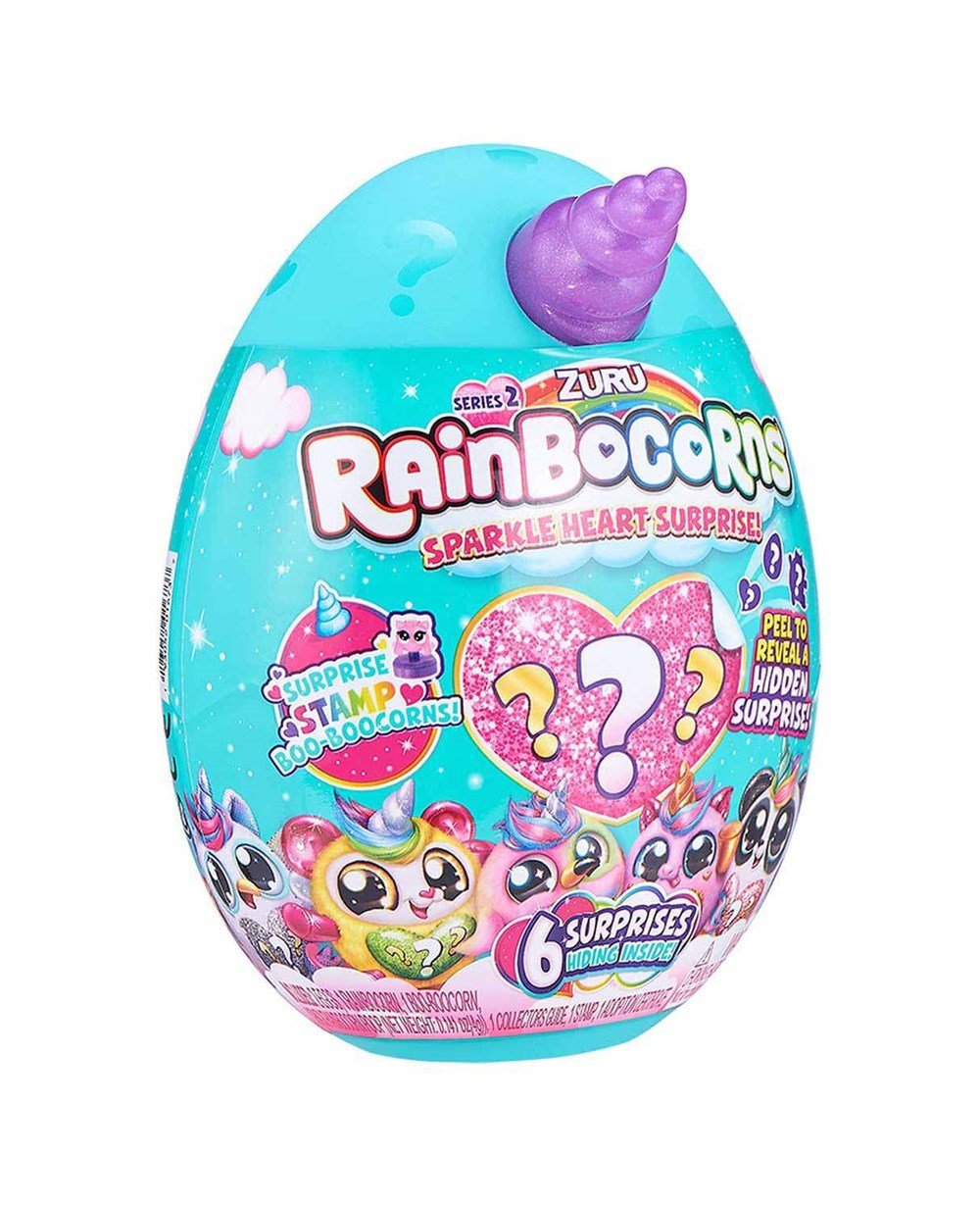 Breadcrumbut, Giochi Preziosi, Rainbocorns Mini Işıltılı Kalp Sürprizi S2 RAR07000 - Mor 15816