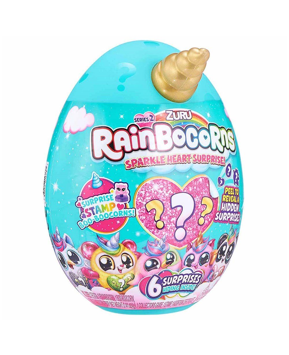 Breadcrumbut, Giochi Preziosi, Rainbocorns Mini Işıltılı Kalp Sürprizi S2 RAR07000 - Sarı 15816